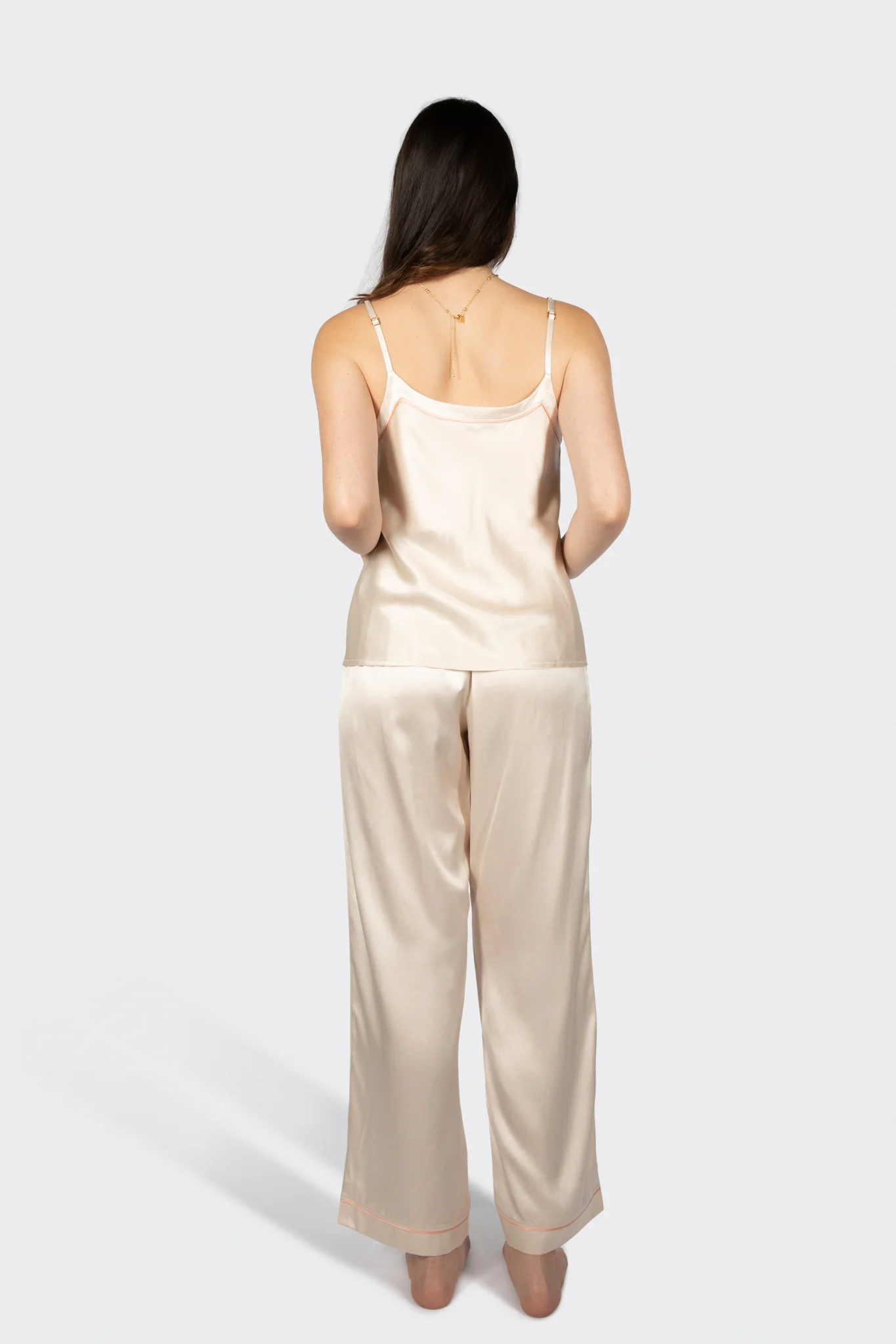 Alba Washable Silk Pyjama Trousers - Image 3