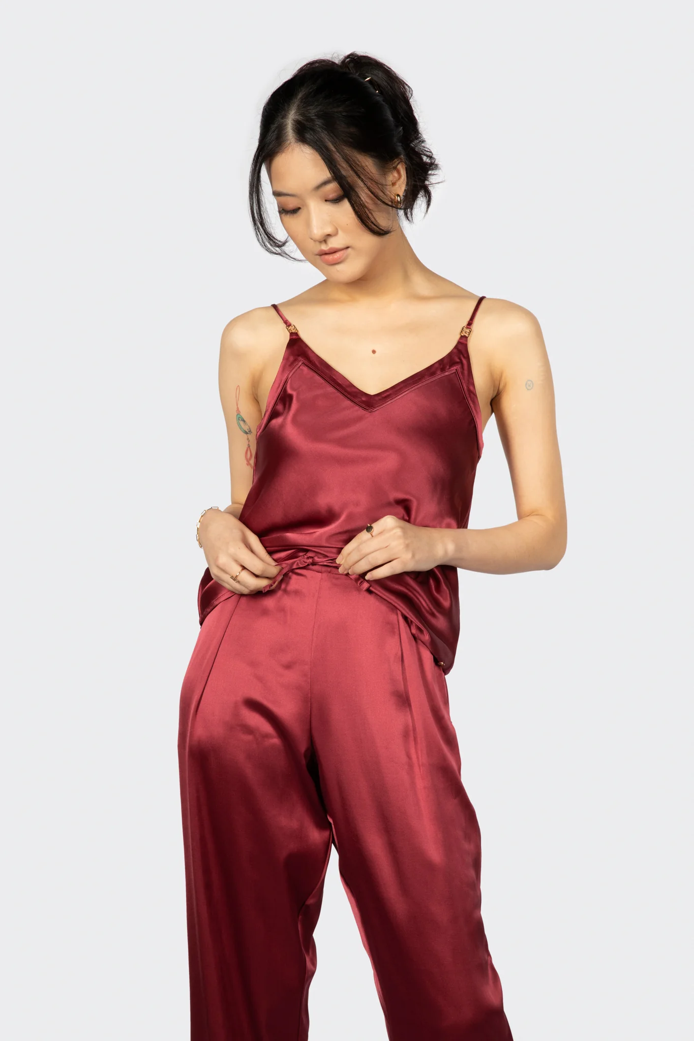Alba Washable Silk Pyjama Trousers - Image 6