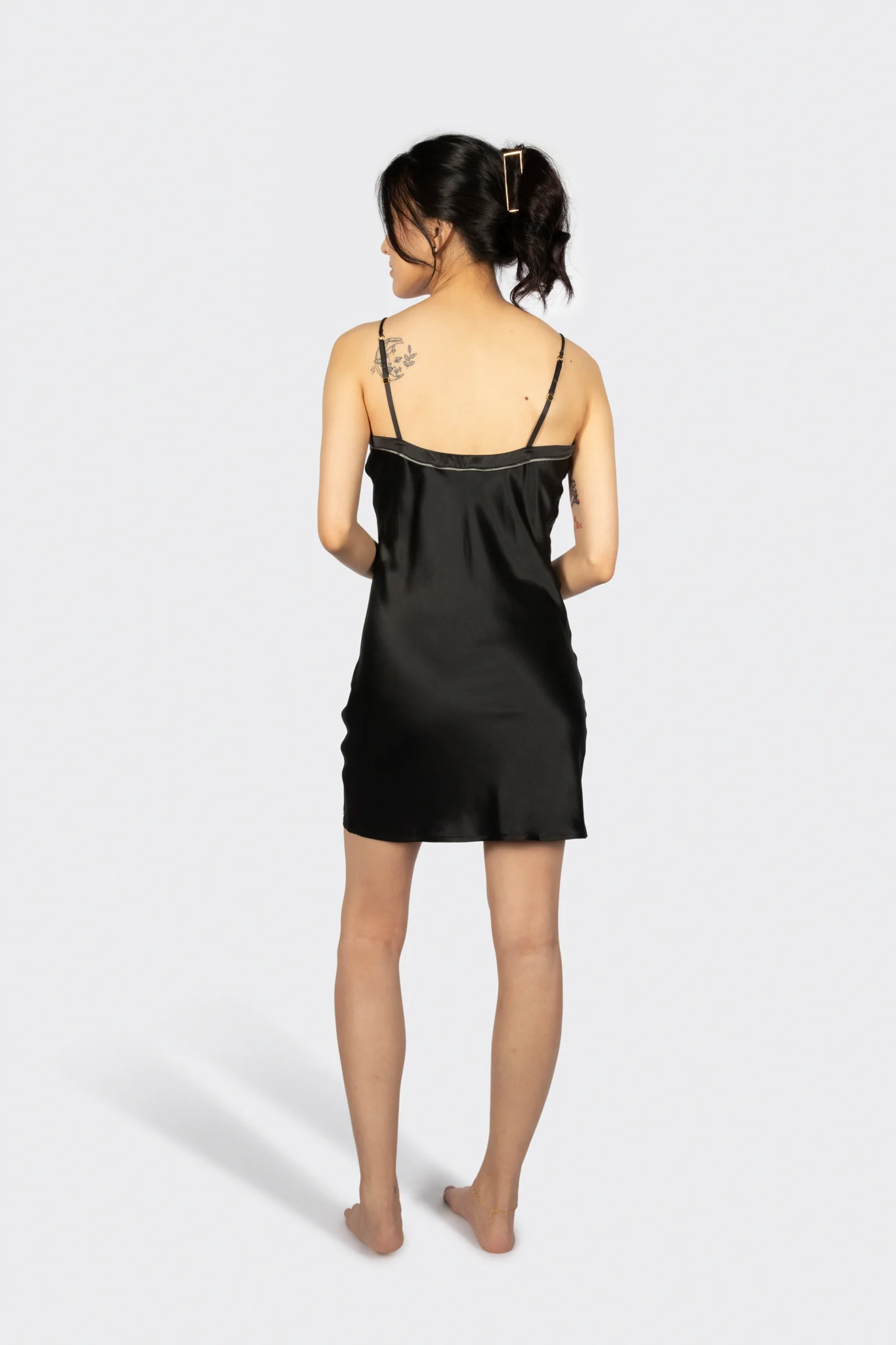 Alba Washable Silk Slip Dress - Image 13