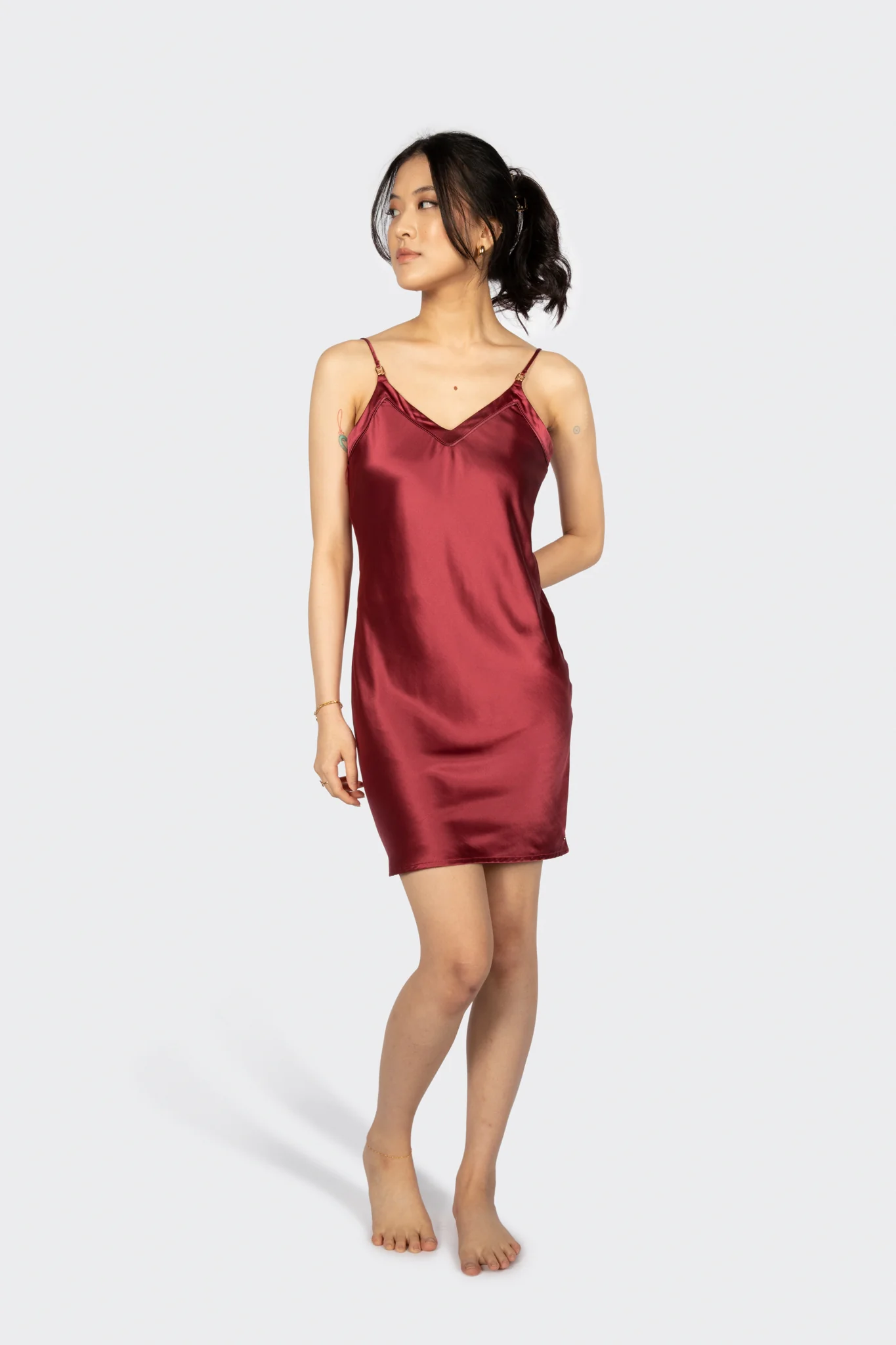 Alba Washable Silk Slip Dress - Image 3