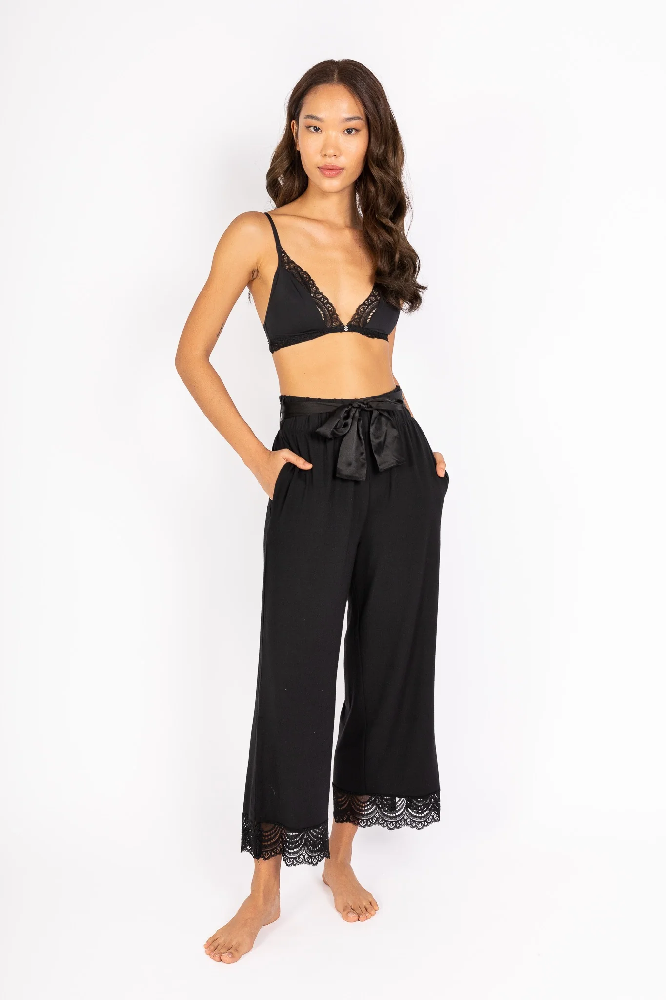 Carezza Lace Belted Pant - Image 2