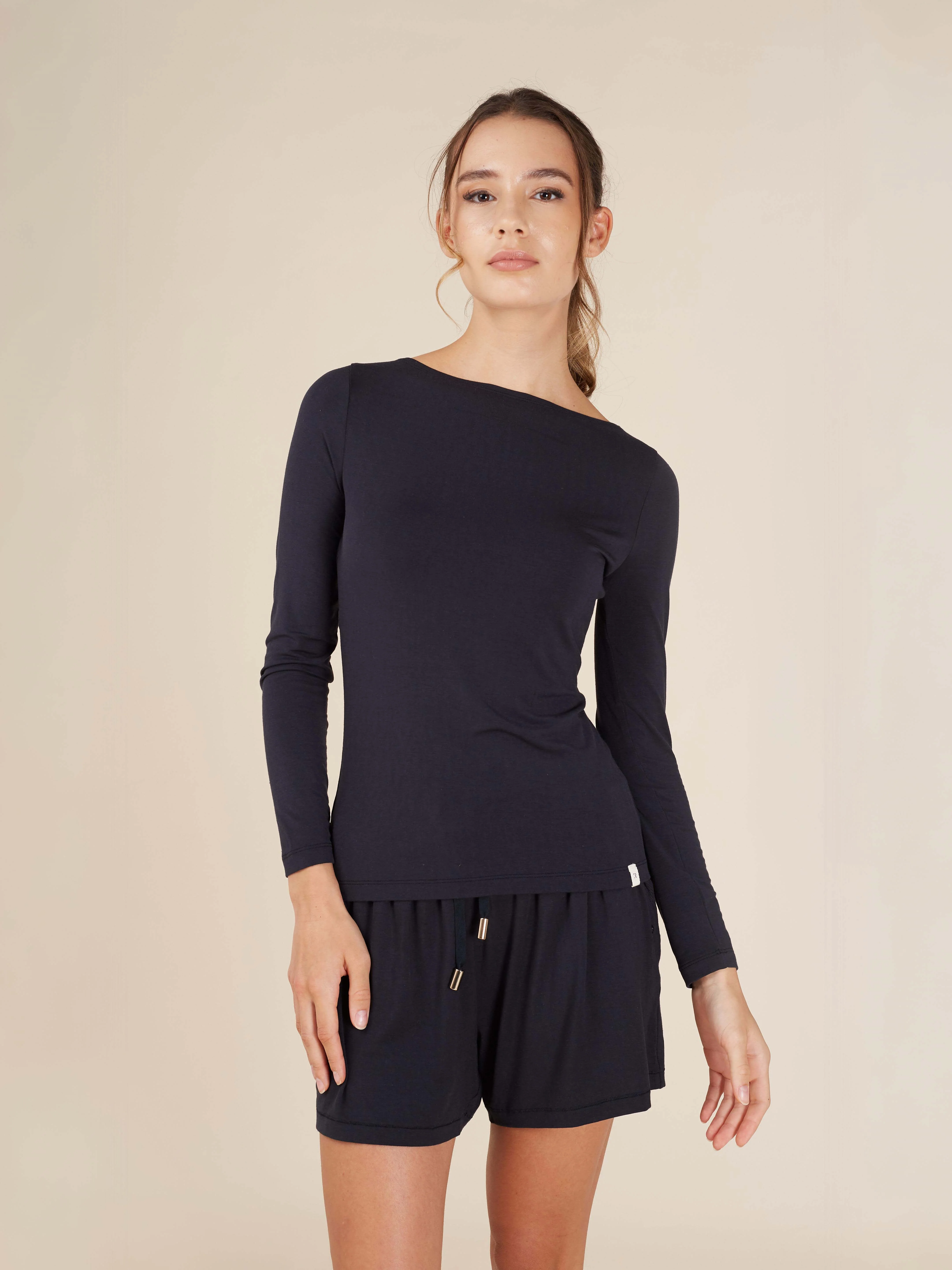 Daydream Boat Neck Long Sleeve Top - Image 5