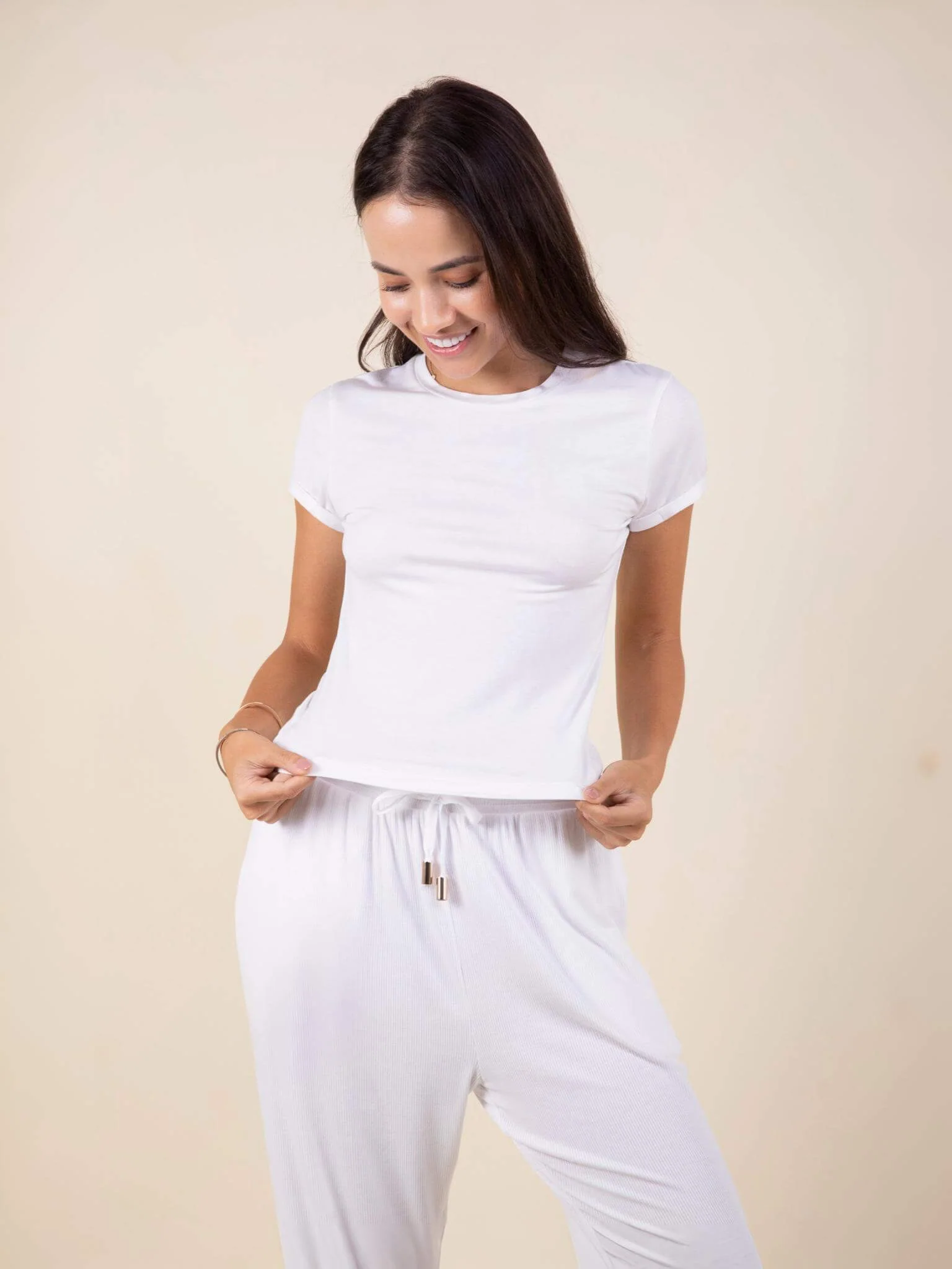 Daydream Crew Neck Fitted Tee - Image 5