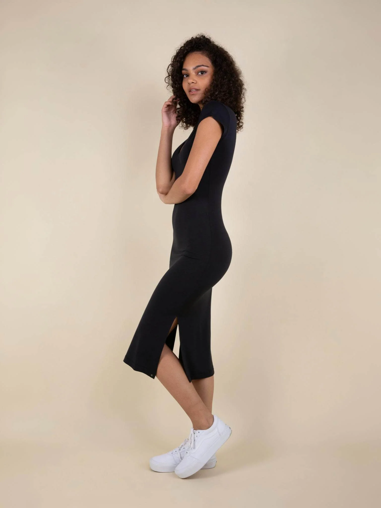 Daydream Fitted Long Dress - Image 3