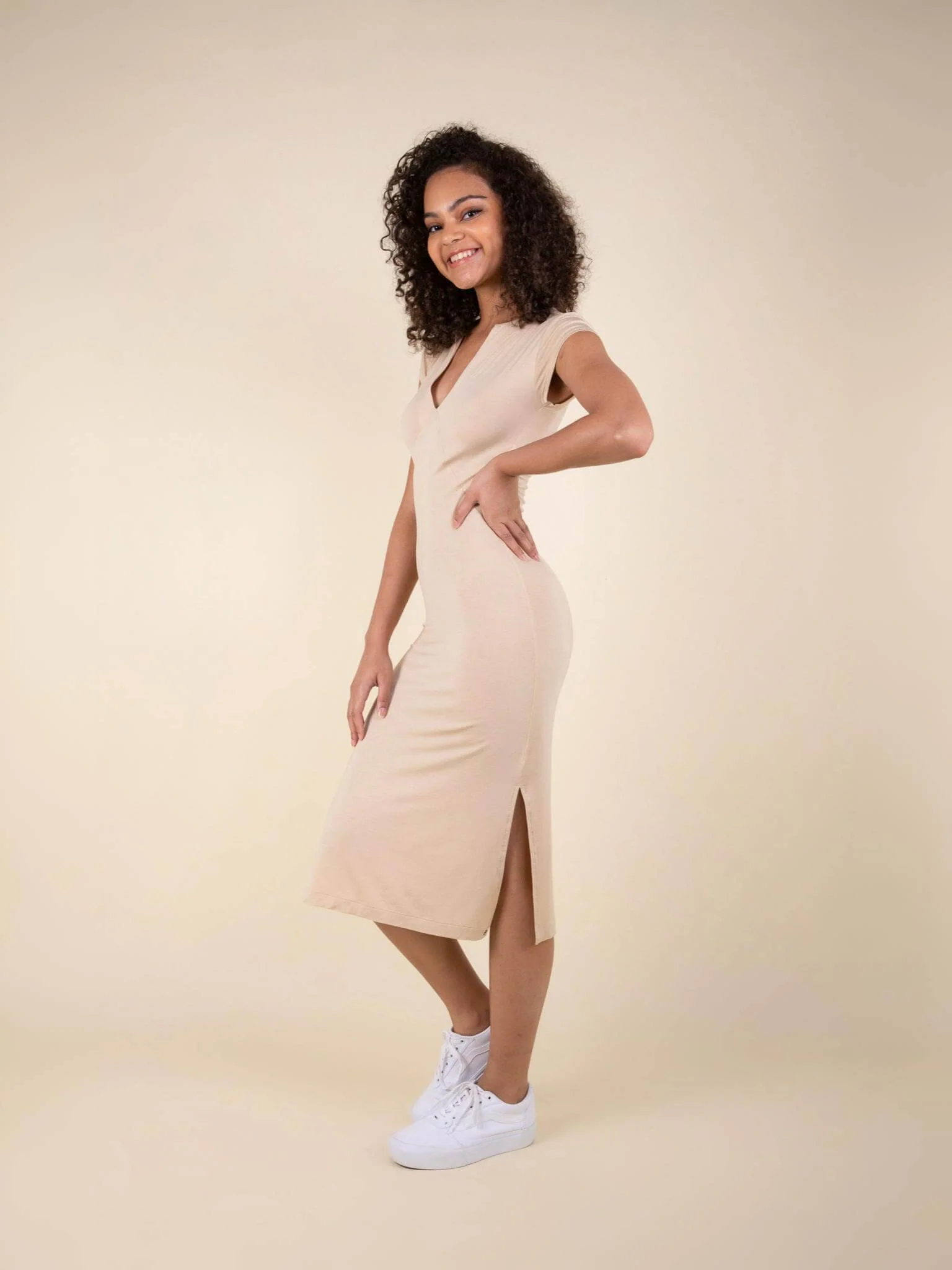 Daydream Fitted Long Dress - Image 5