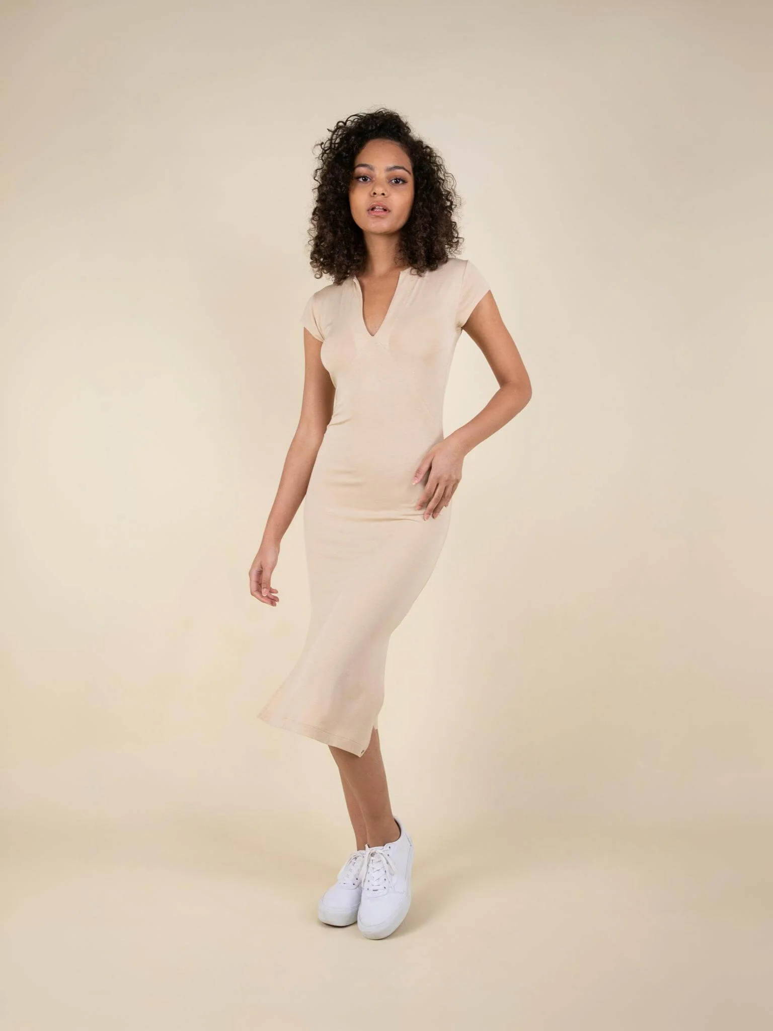 Daydream Fitted Long Dress - Image 7
