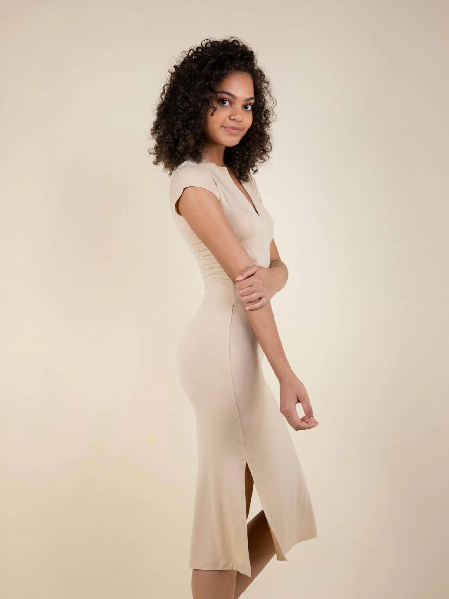 Daydream Fitted Long Dress - Image 8