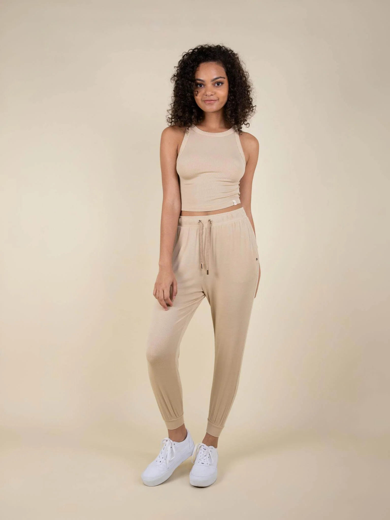 Daydream Ribbed Crop Tank Top - Image 11