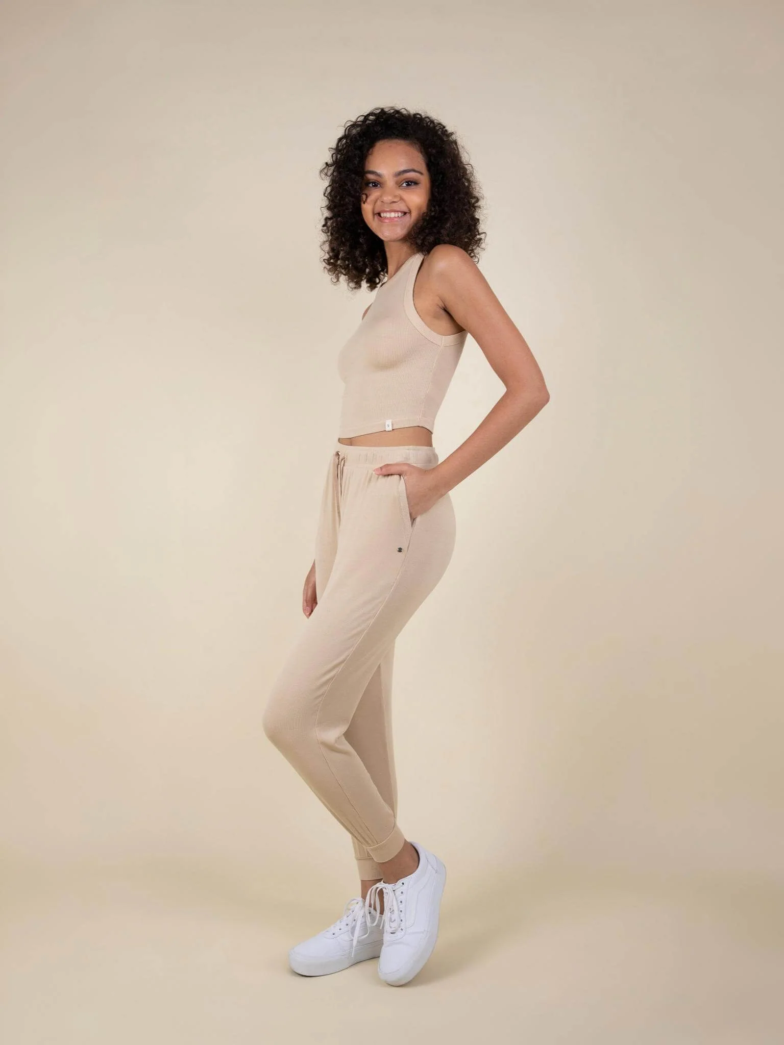 Daydream Ribbed Crop Tank Top - Image 12