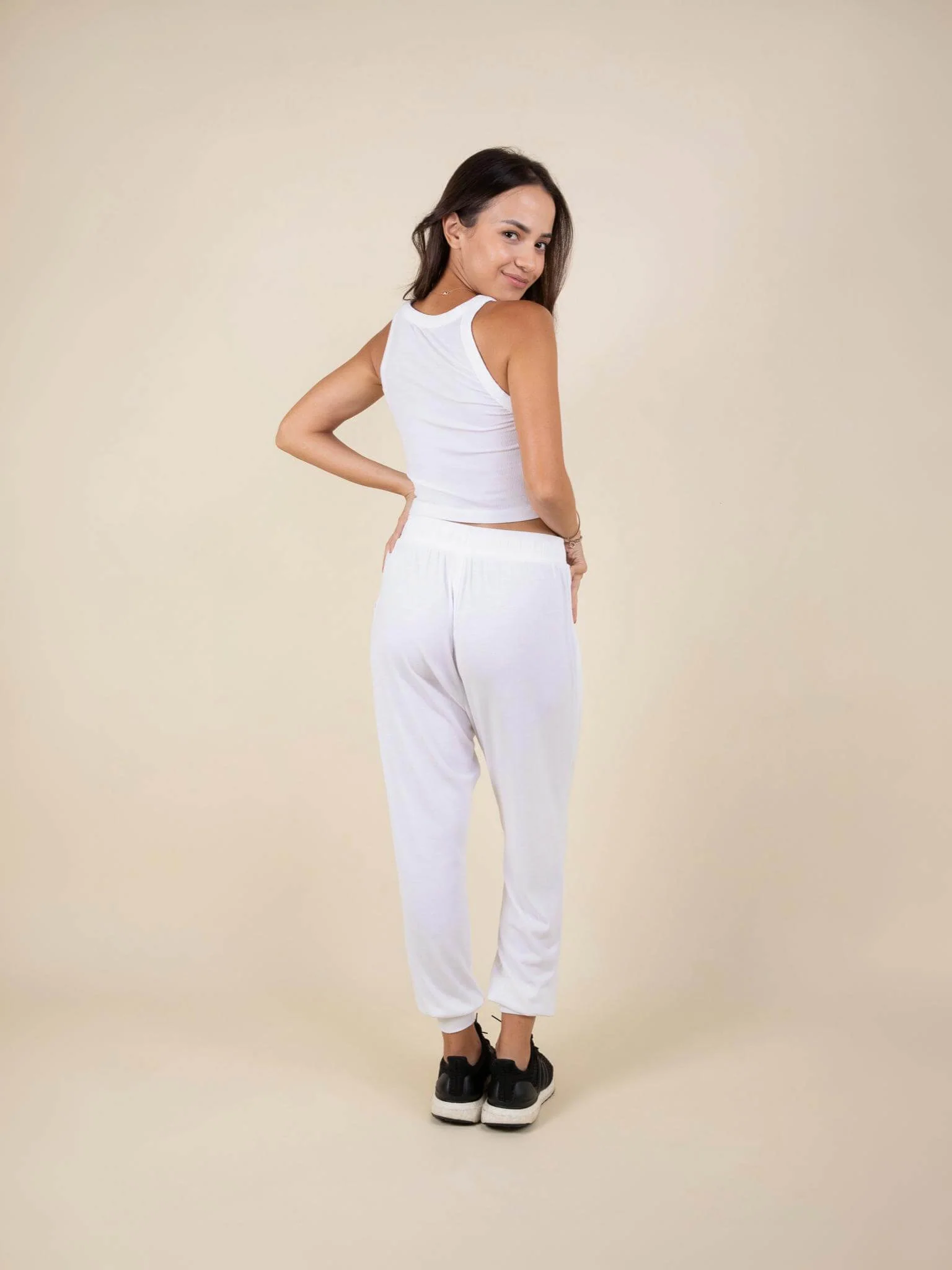 Daydream Ribbed Crop Tank Top - Image 6