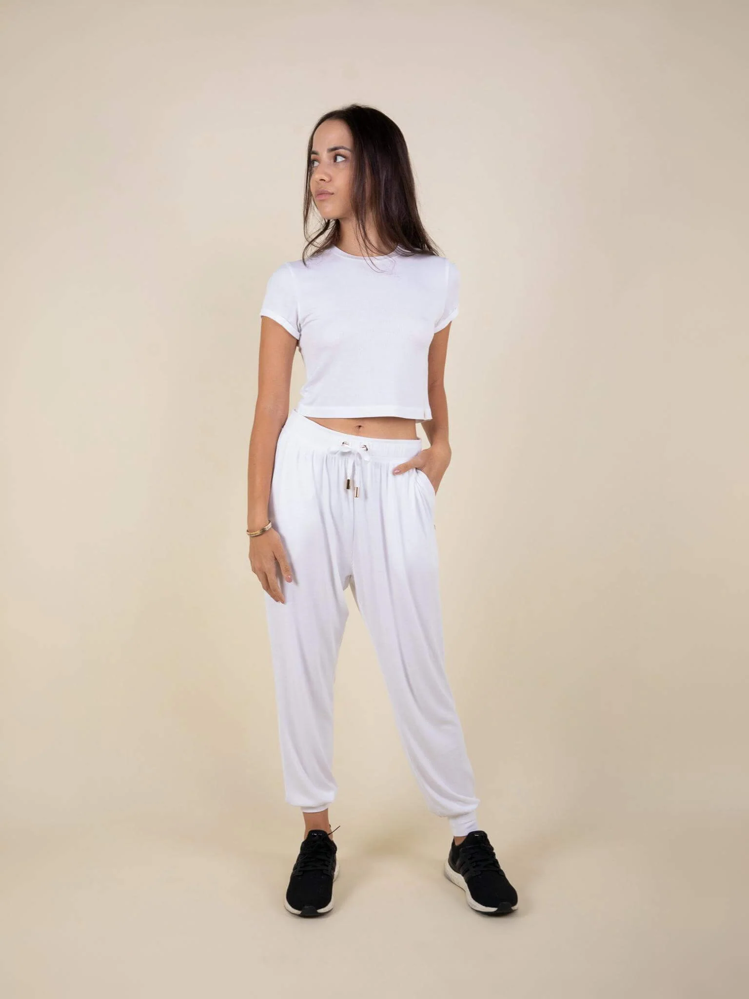 Daydream Ribbed Crop Tee - Image 3