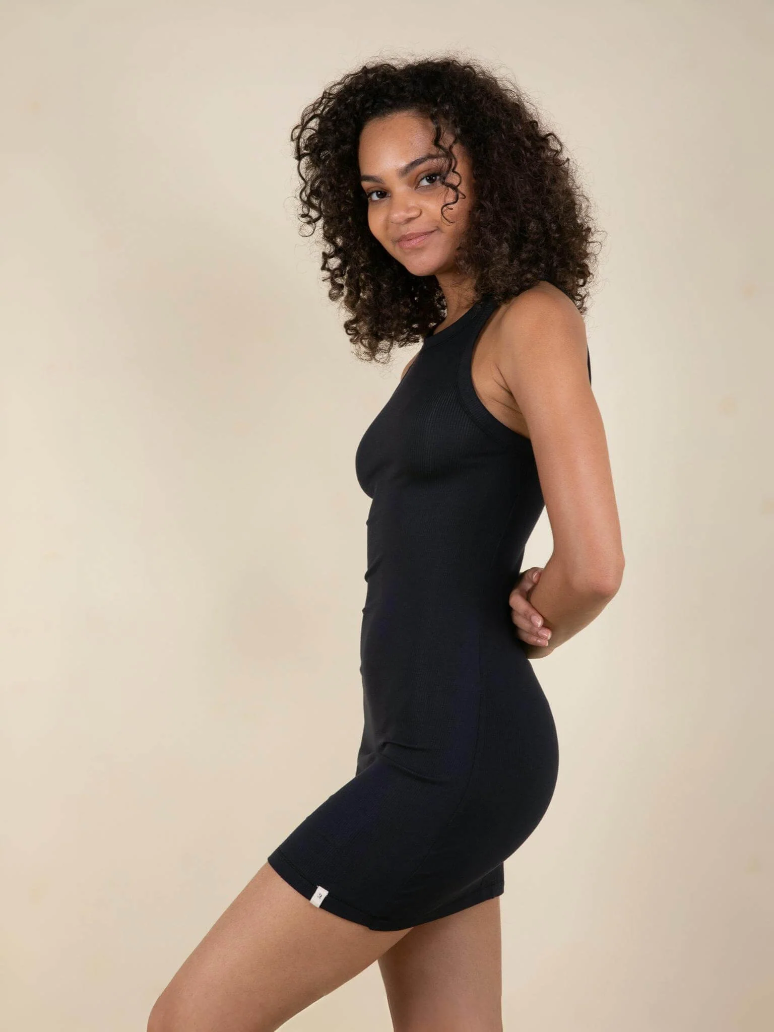 Daydream Ribbed Fitted Tank Dress - Image 6