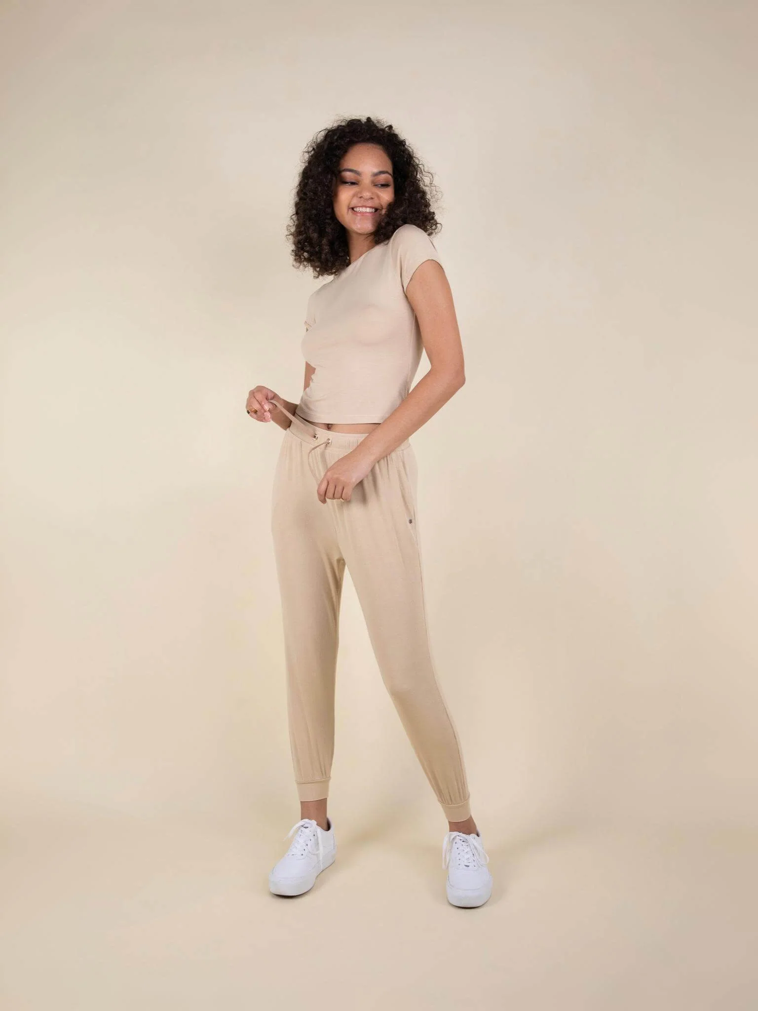 Daydream Ribbed Joggers - Image 5