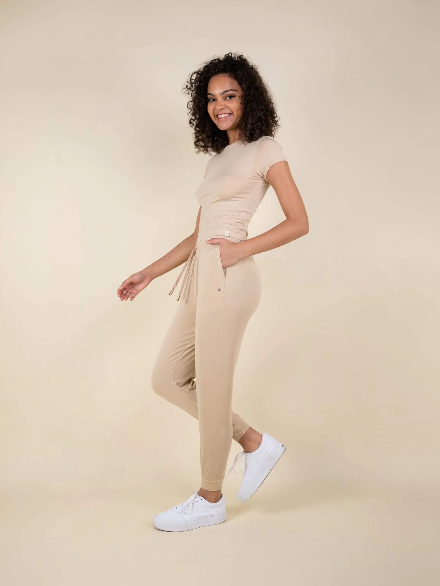 Daydream Ribbed Joggers - Image 7
