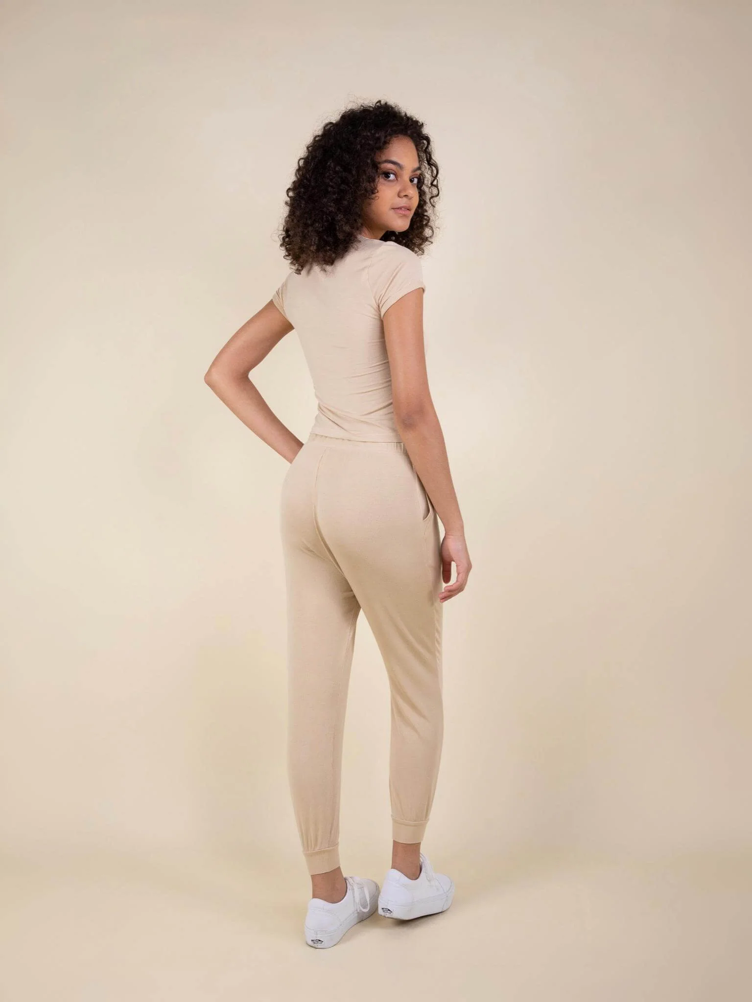 Daydream Ribbed Joggers - Image 8