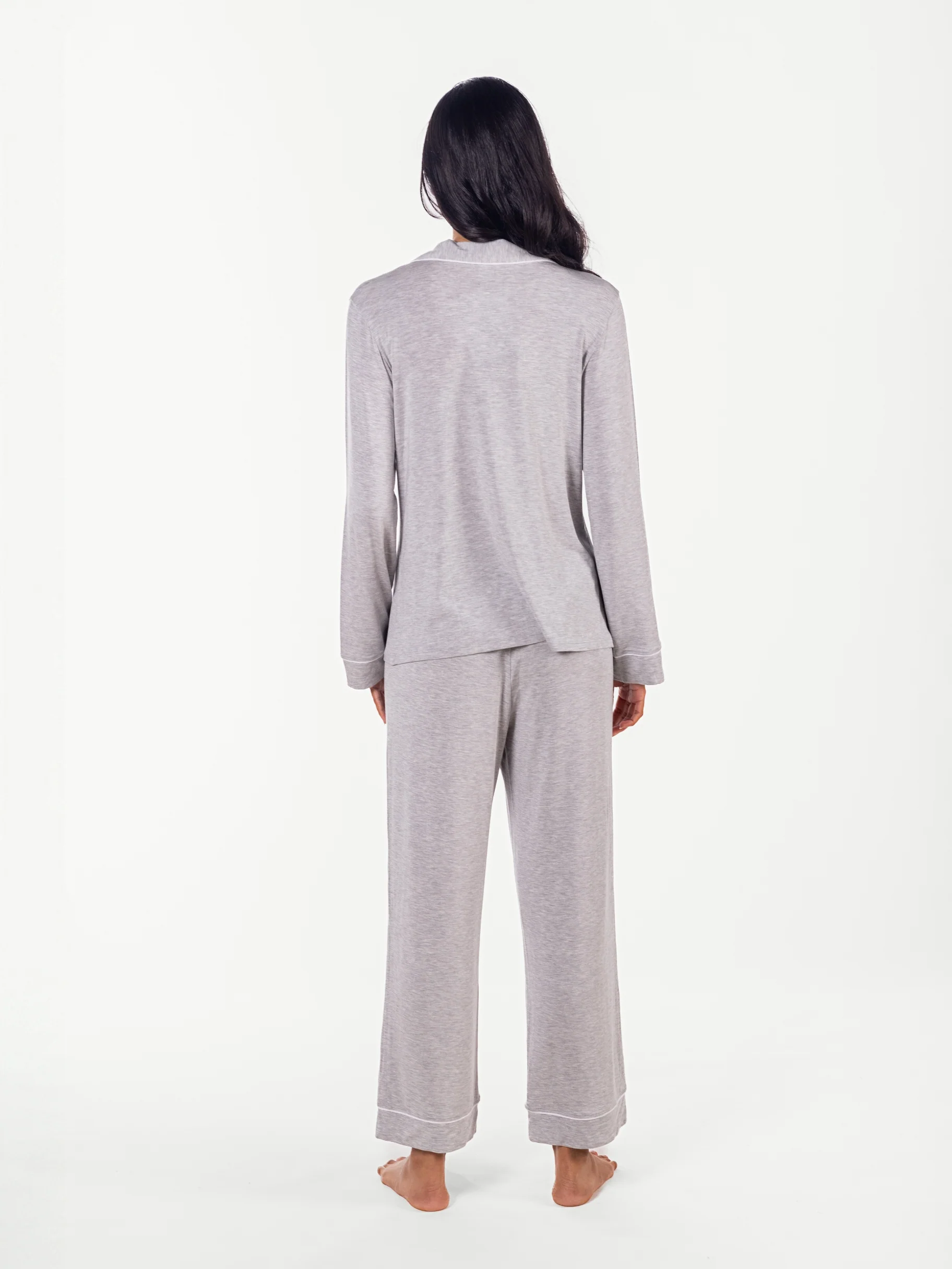 Je Dors Long Sleeve Pyjamas Top - Image 13
