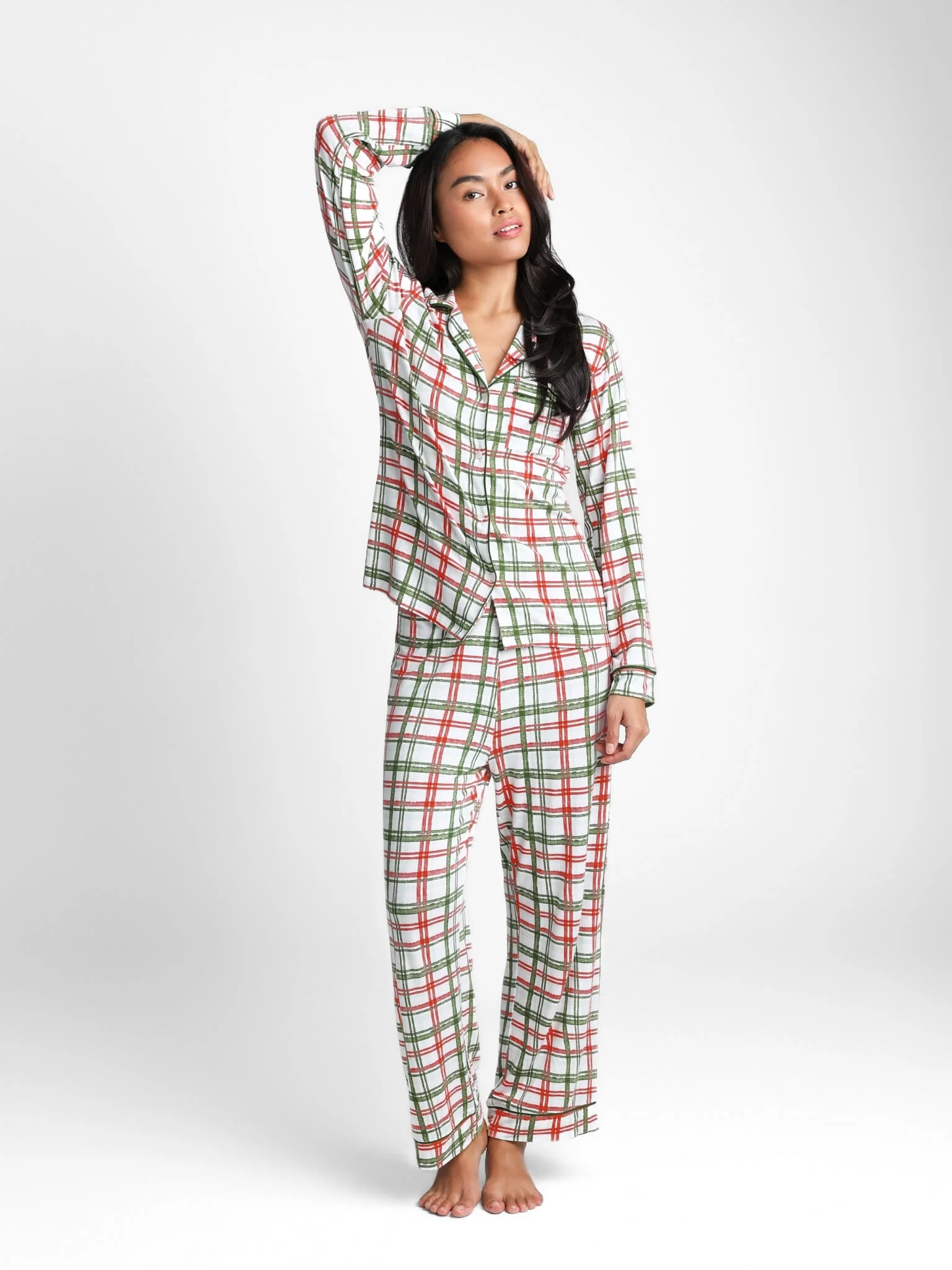 Je Dors Long Sleeve Pyjamas Top - Image 18