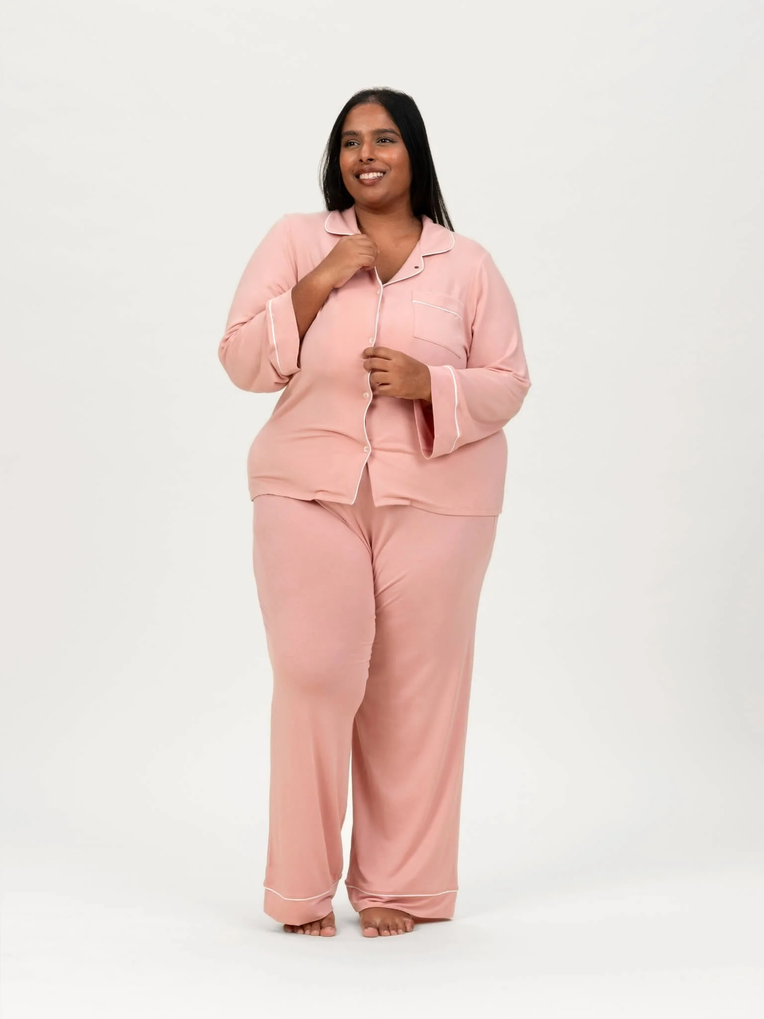 Je Dors Long Sleeve Pyjamas Top - Image 20