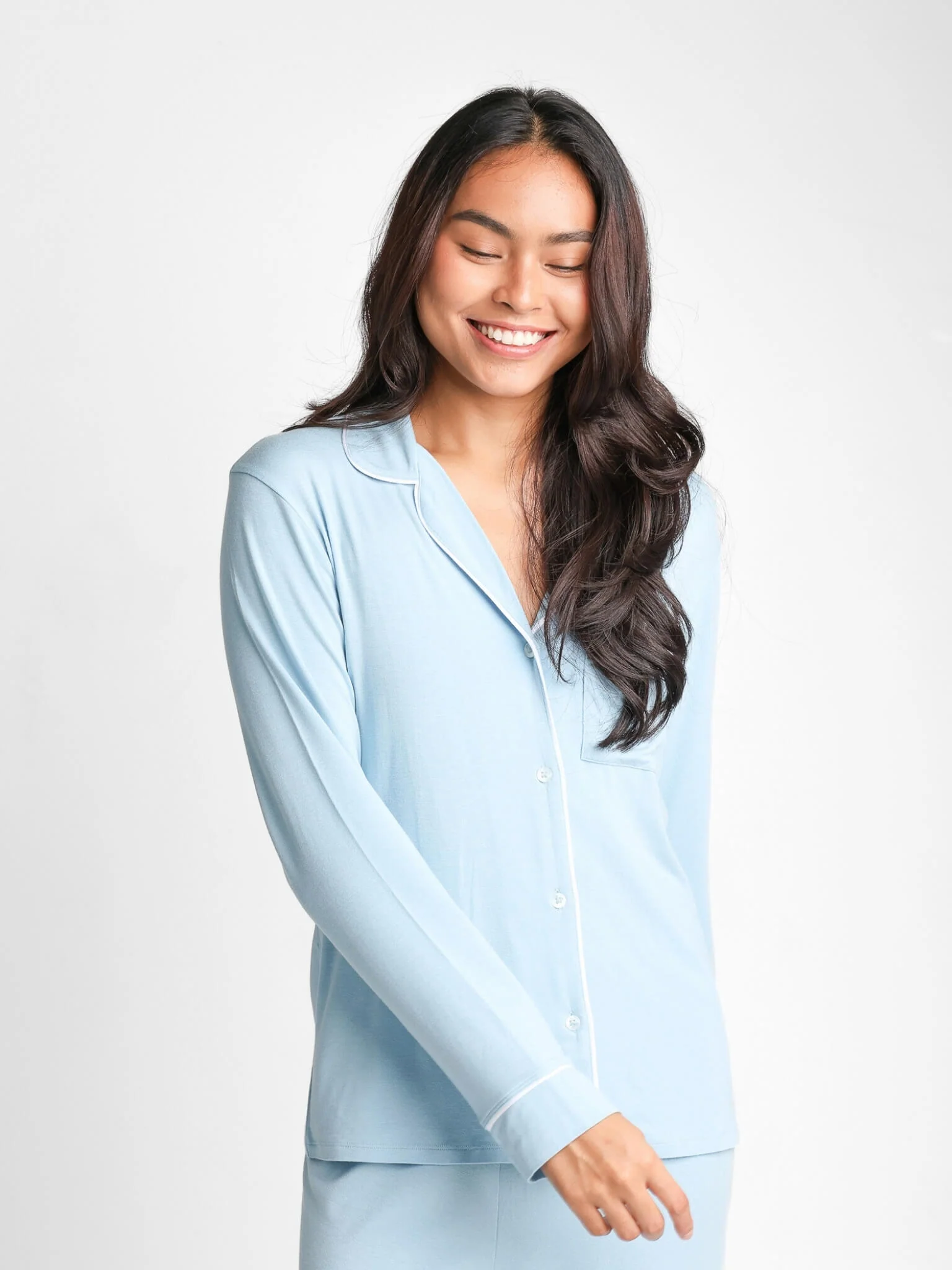 Je Dors Long Sleeve Pyjamas Top - Image 29
