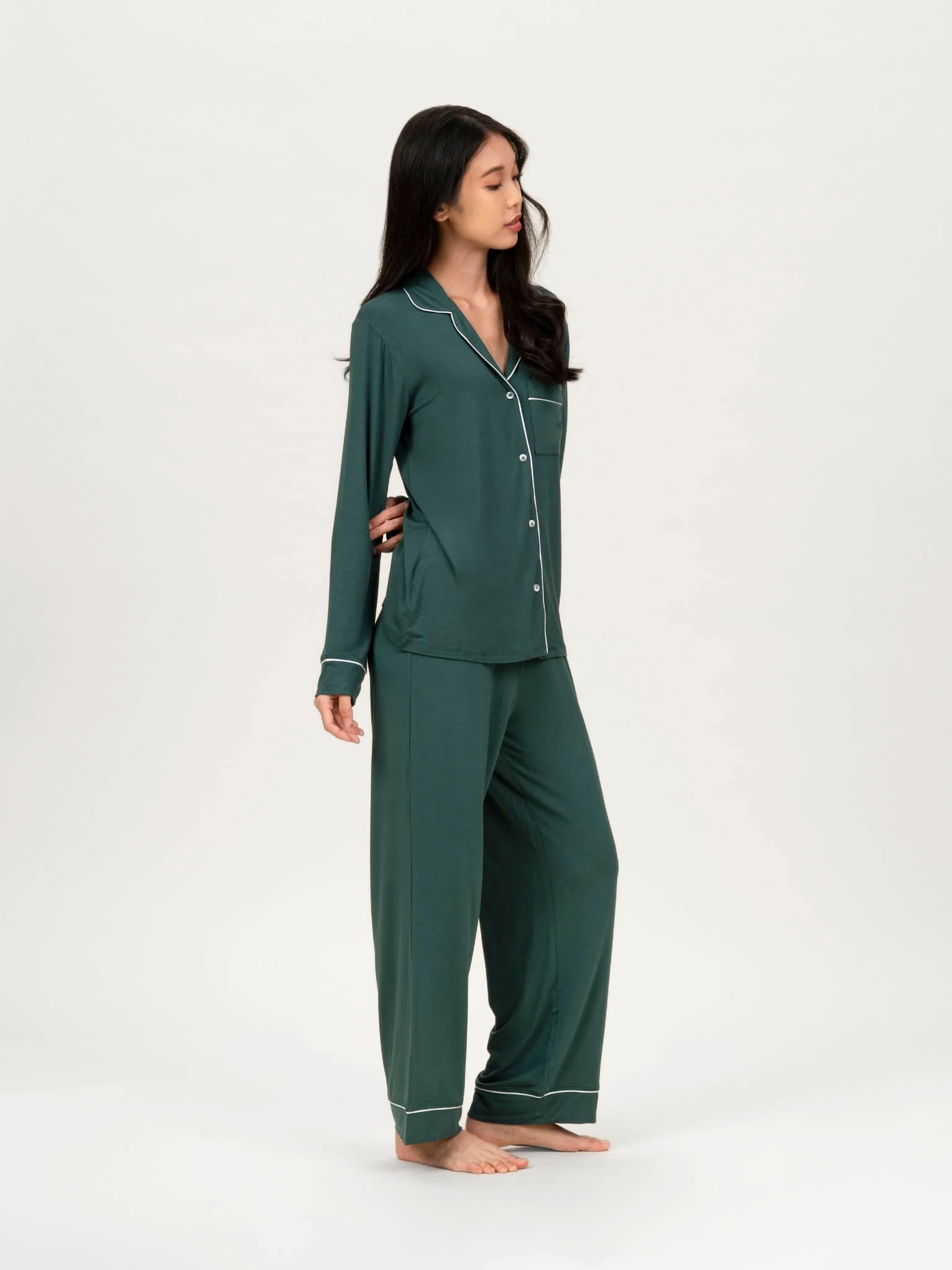 Je Dors Long Sleeve Pyjamas Top - Image 3