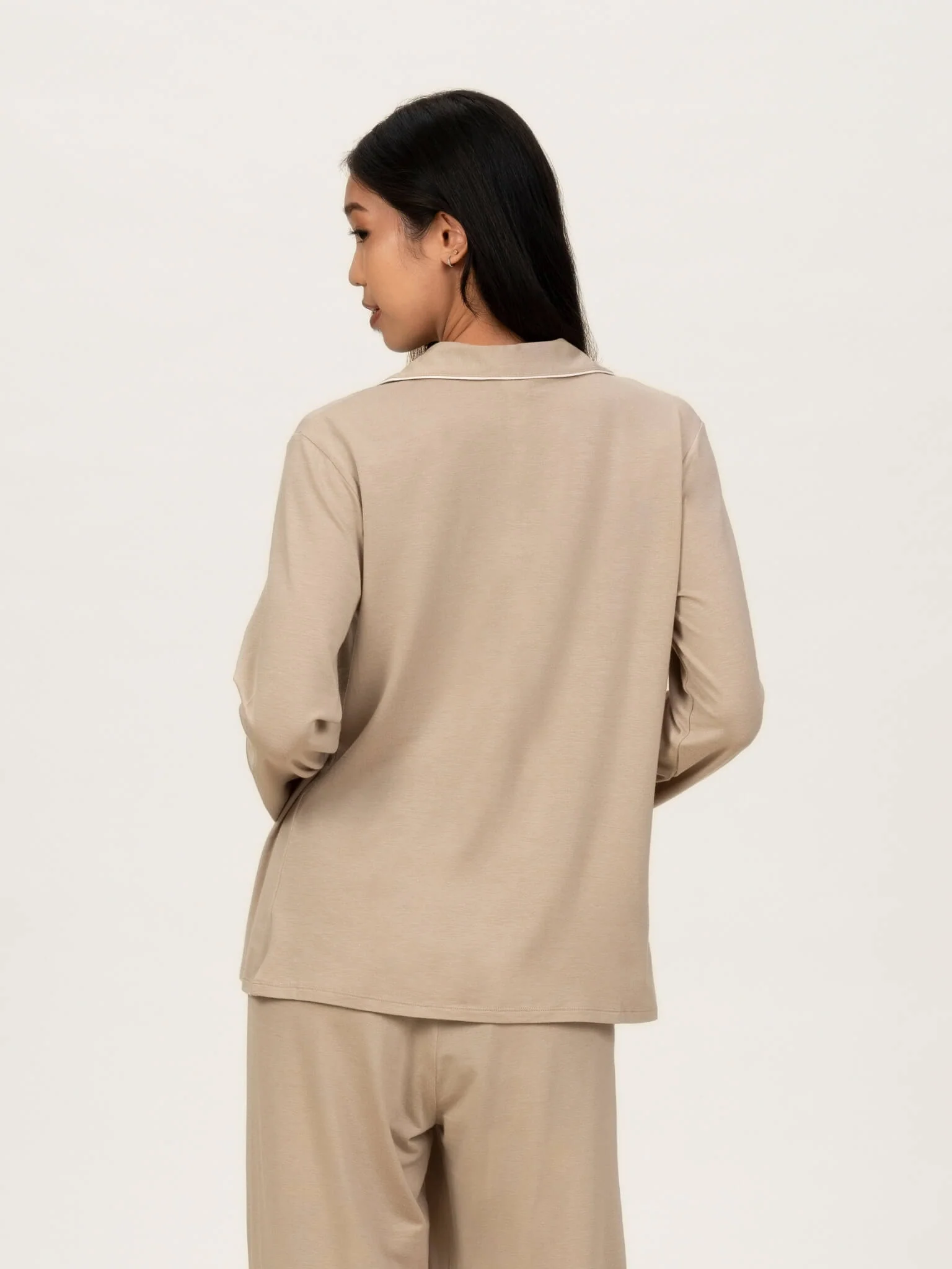 Je Dors Long Sleeve Pyjamas Top - Image 33