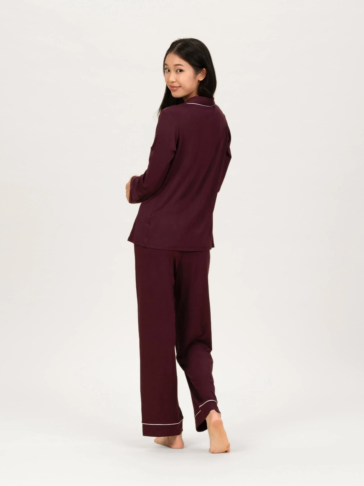 Je Dors Long Sleeve Pyjamas Top - Image 42