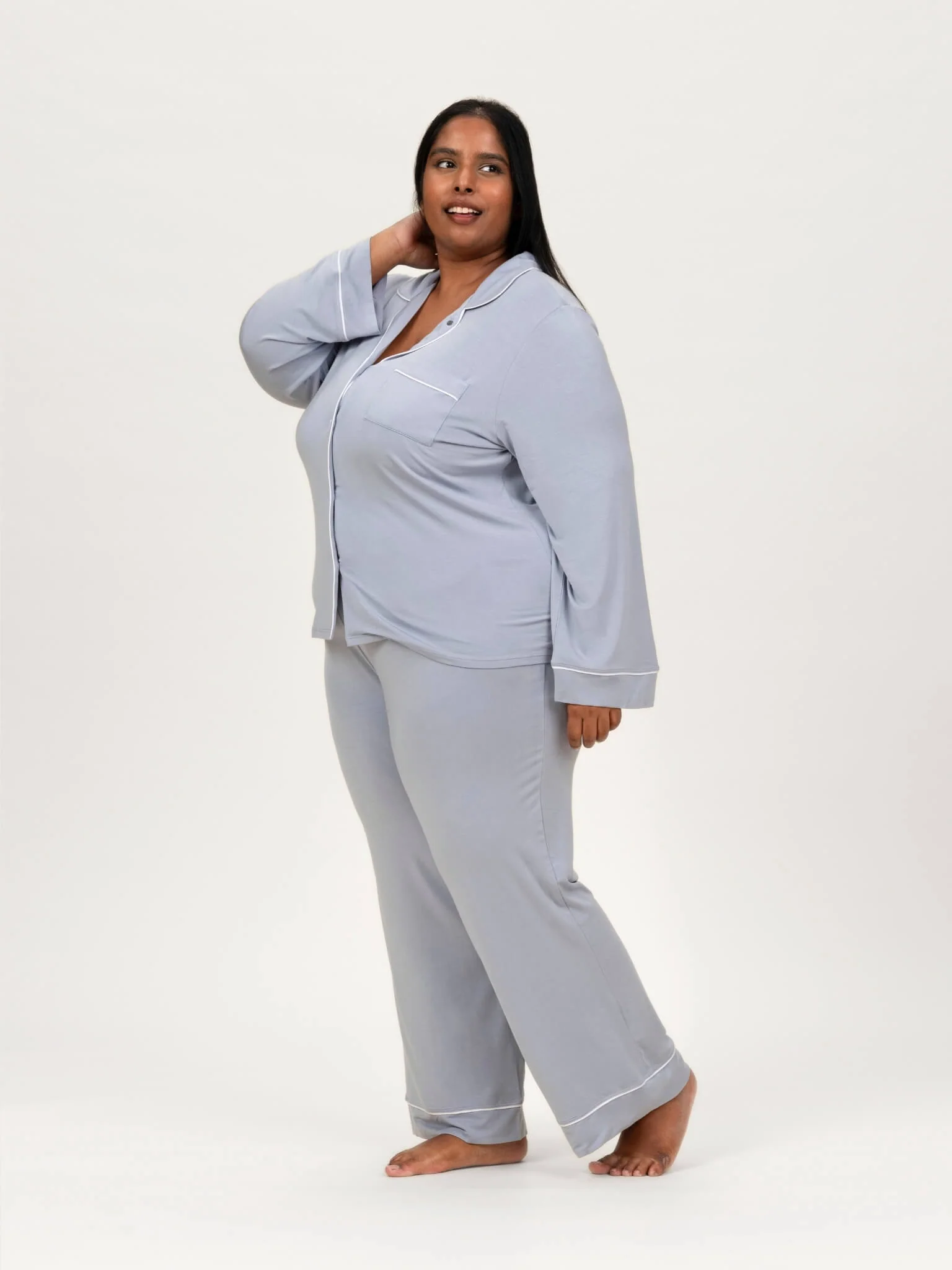 Je Dors Long Sleeve Pyjamas Top - Image 8