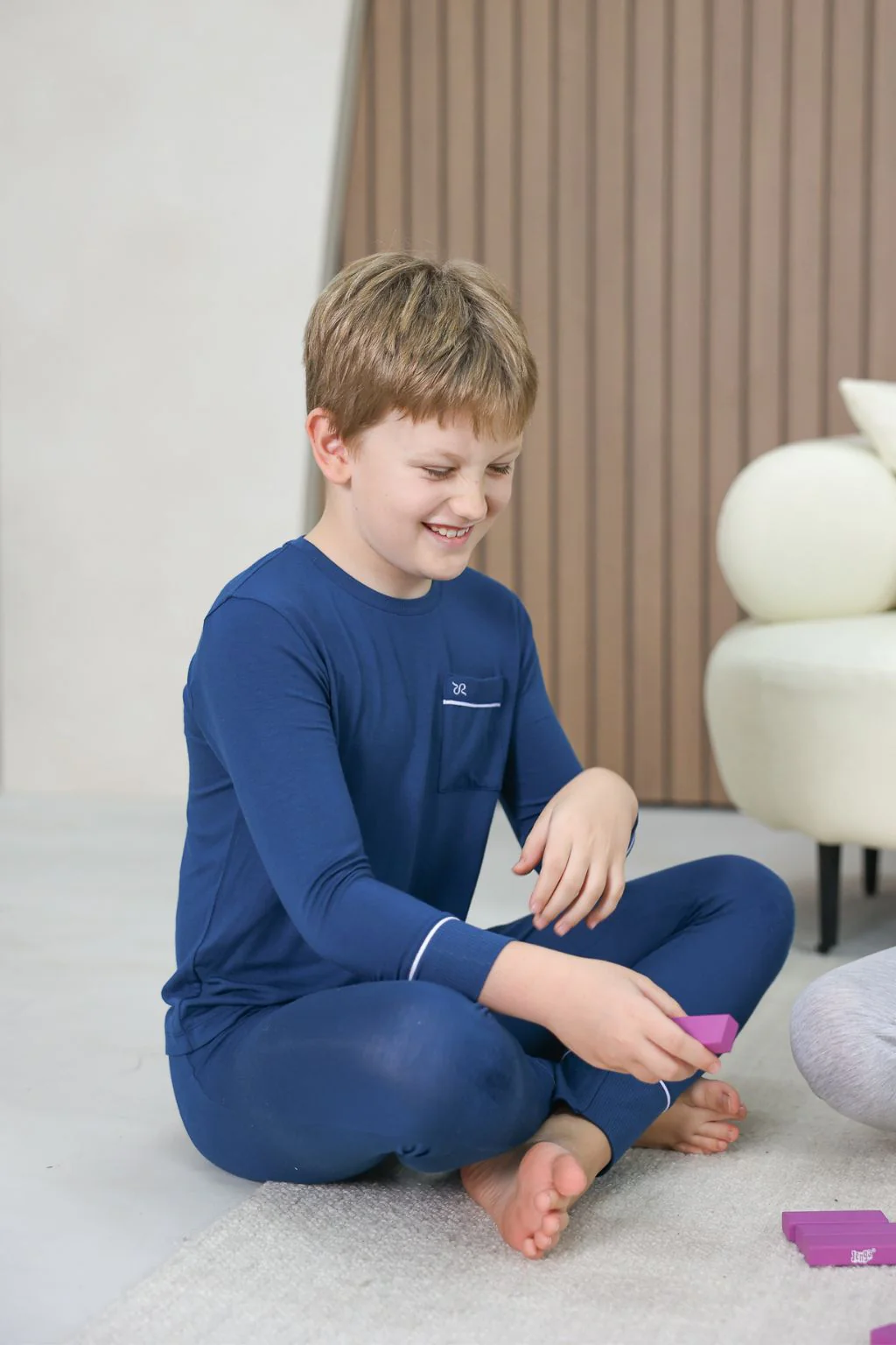 Kids' Je Dors Crew Neck Lounge Set - Image 26