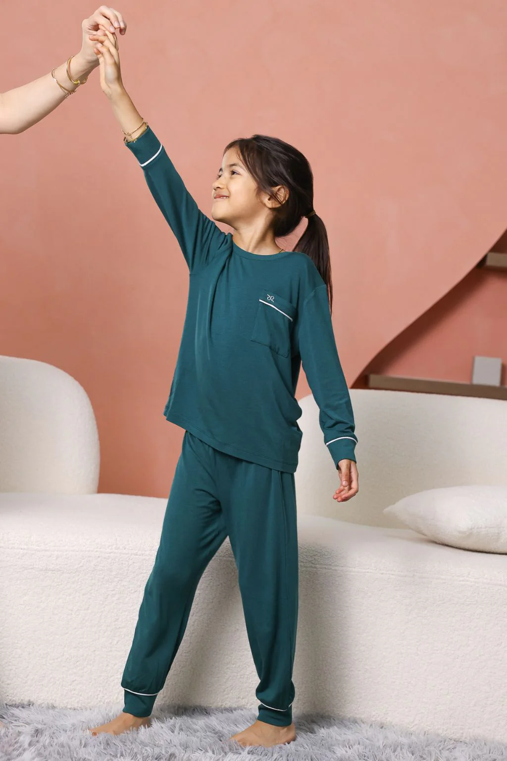 Kids' Je Dors Crew Neck Lounge Set - Image 31