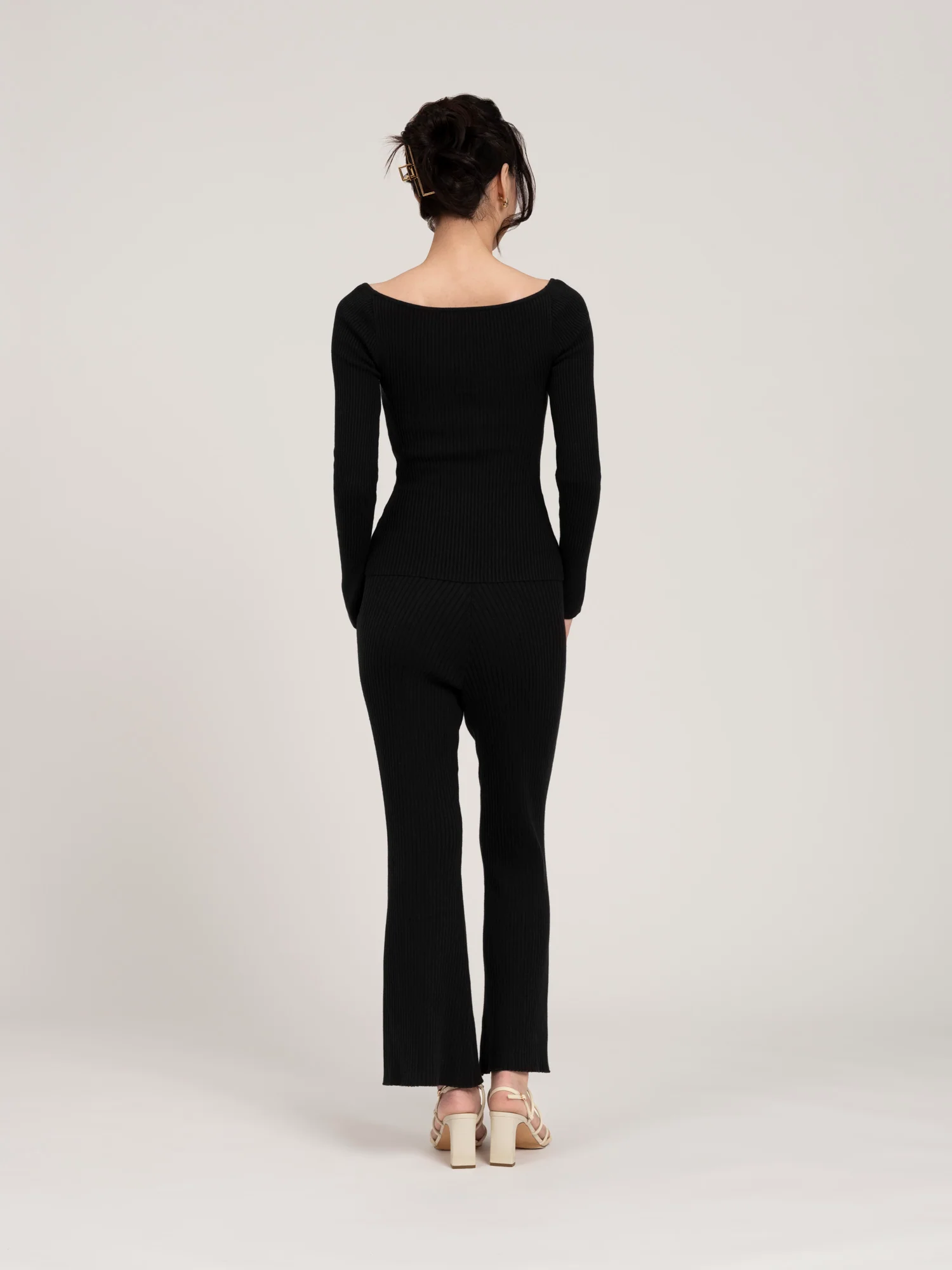 Lumiere Ribbed Bustier Top - Image 7