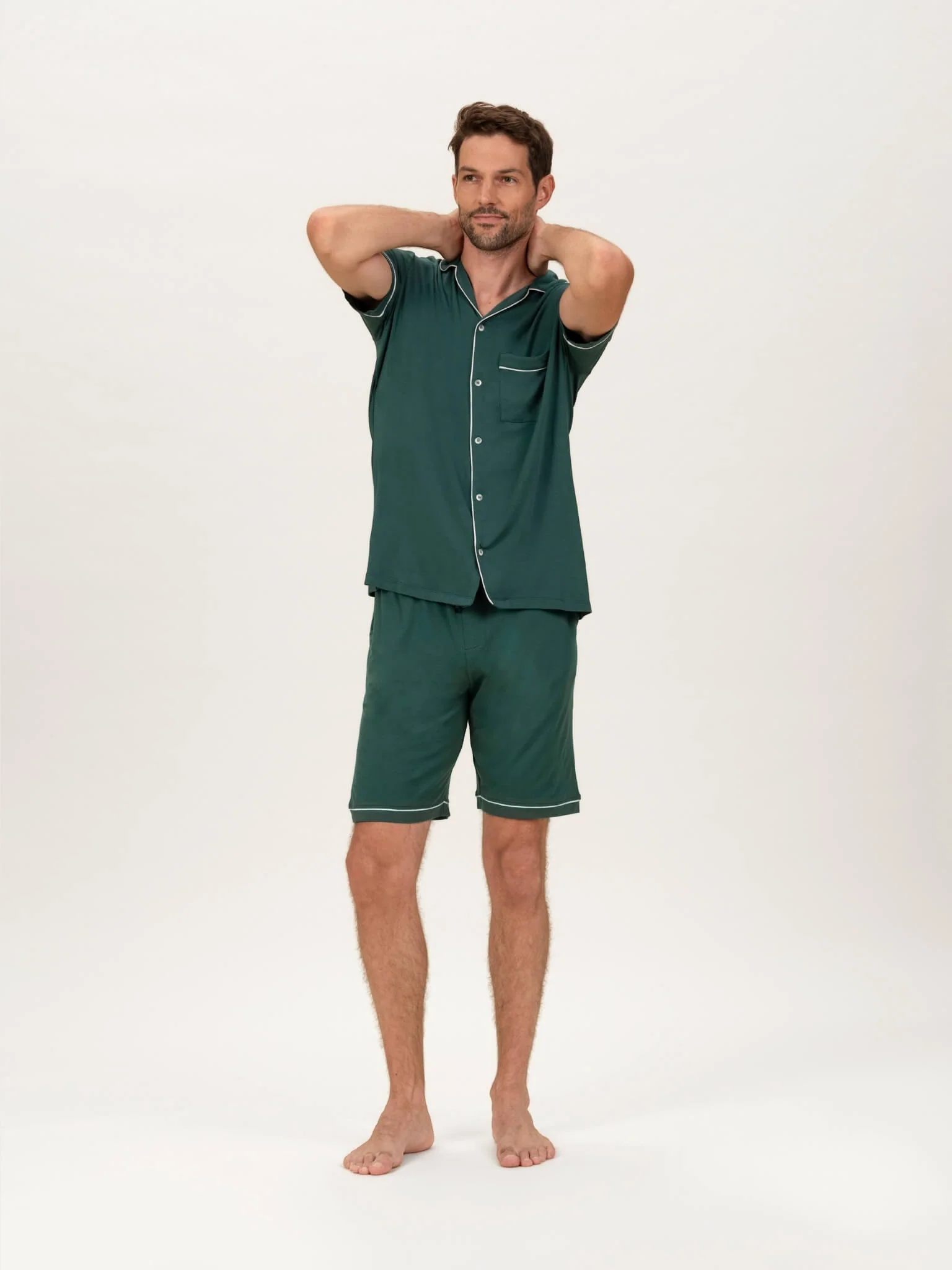 Men's Je Dors Short Sleeve Pyjamas Top - Image 14