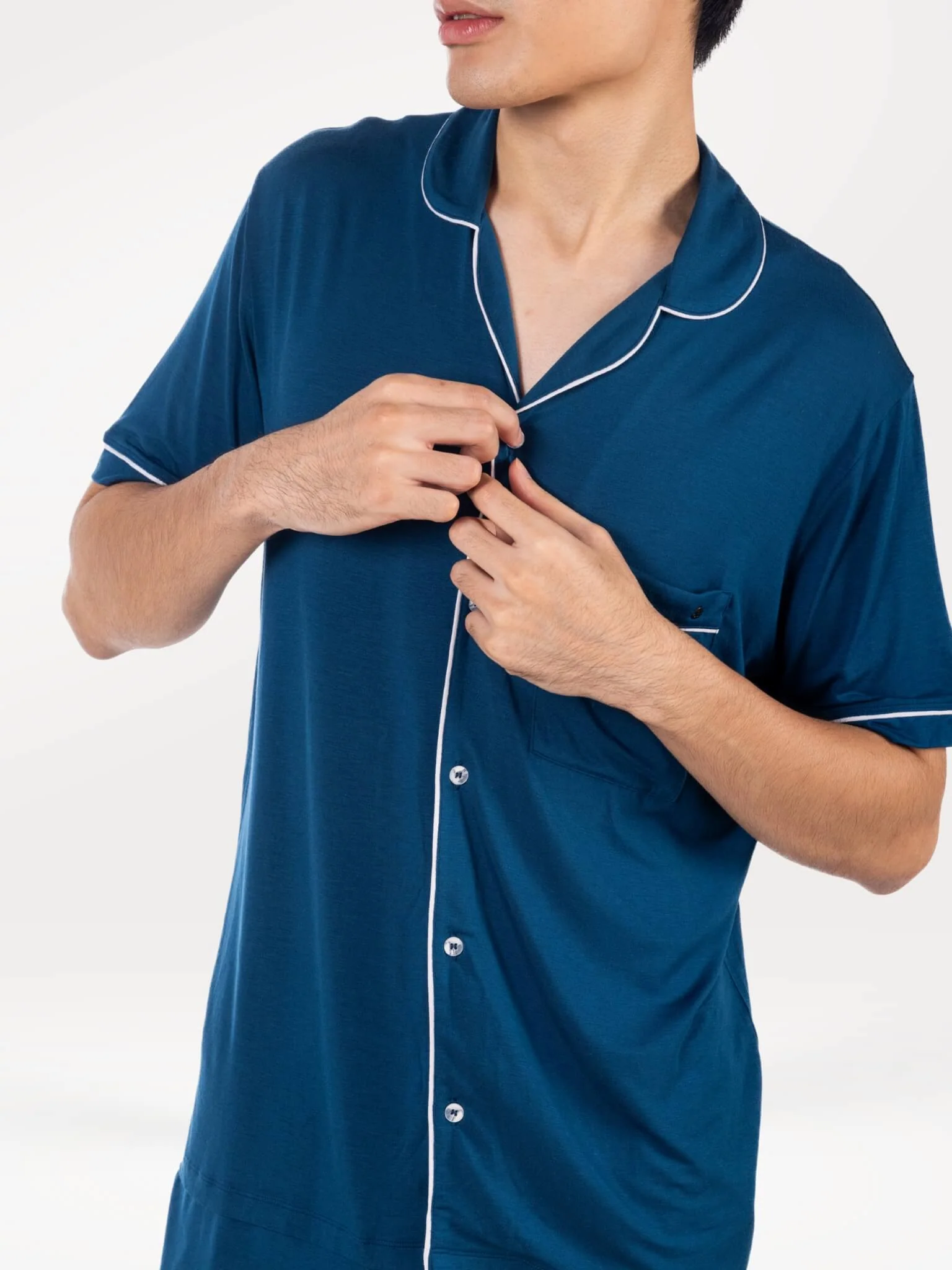 Men's Je Dors Short Sleeve Pyjamas Top - Image 26