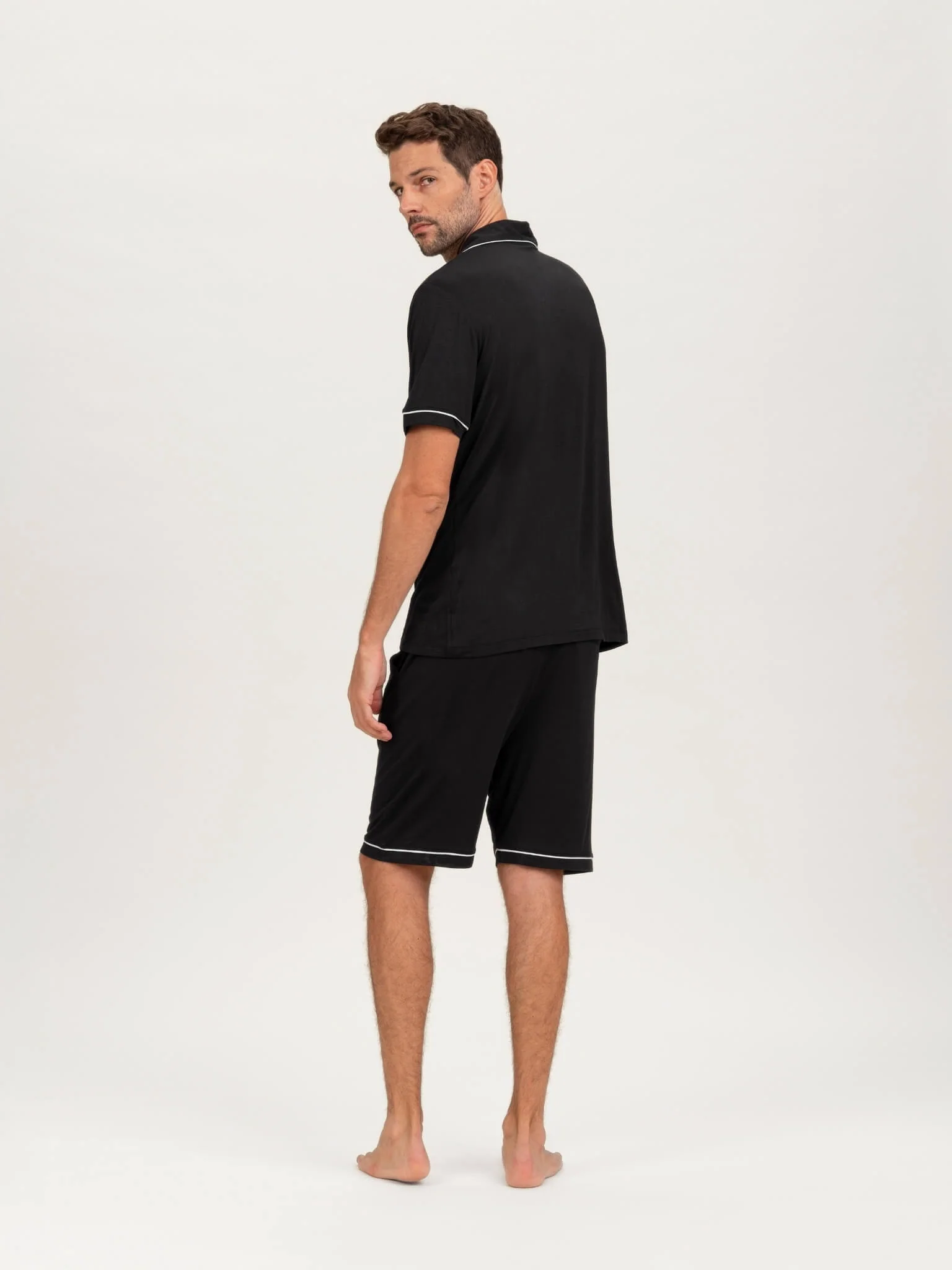 Men's Je Dors Short Sleeve Pyjamas Top - Image 3