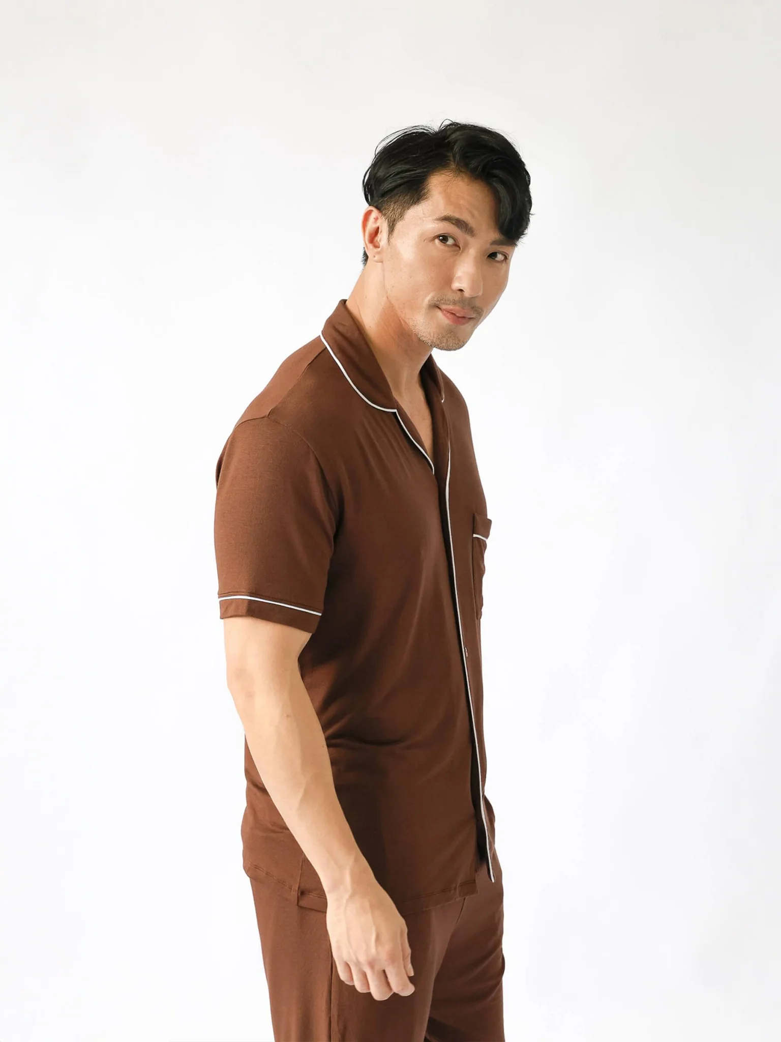 Men's Je Dors Short Sleeve Pyjamas Top - Image 9