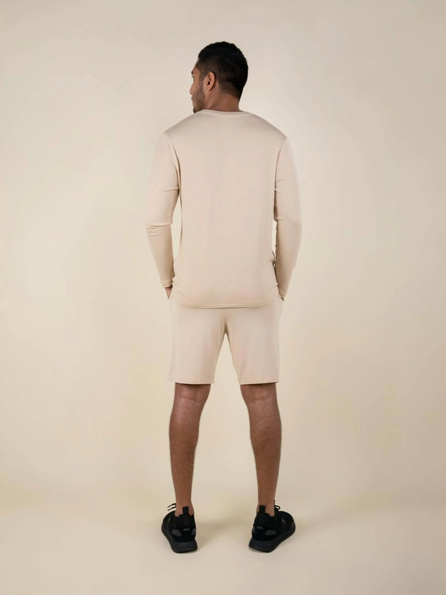 Men's Daydream Ribbed Henley Top - Image 6