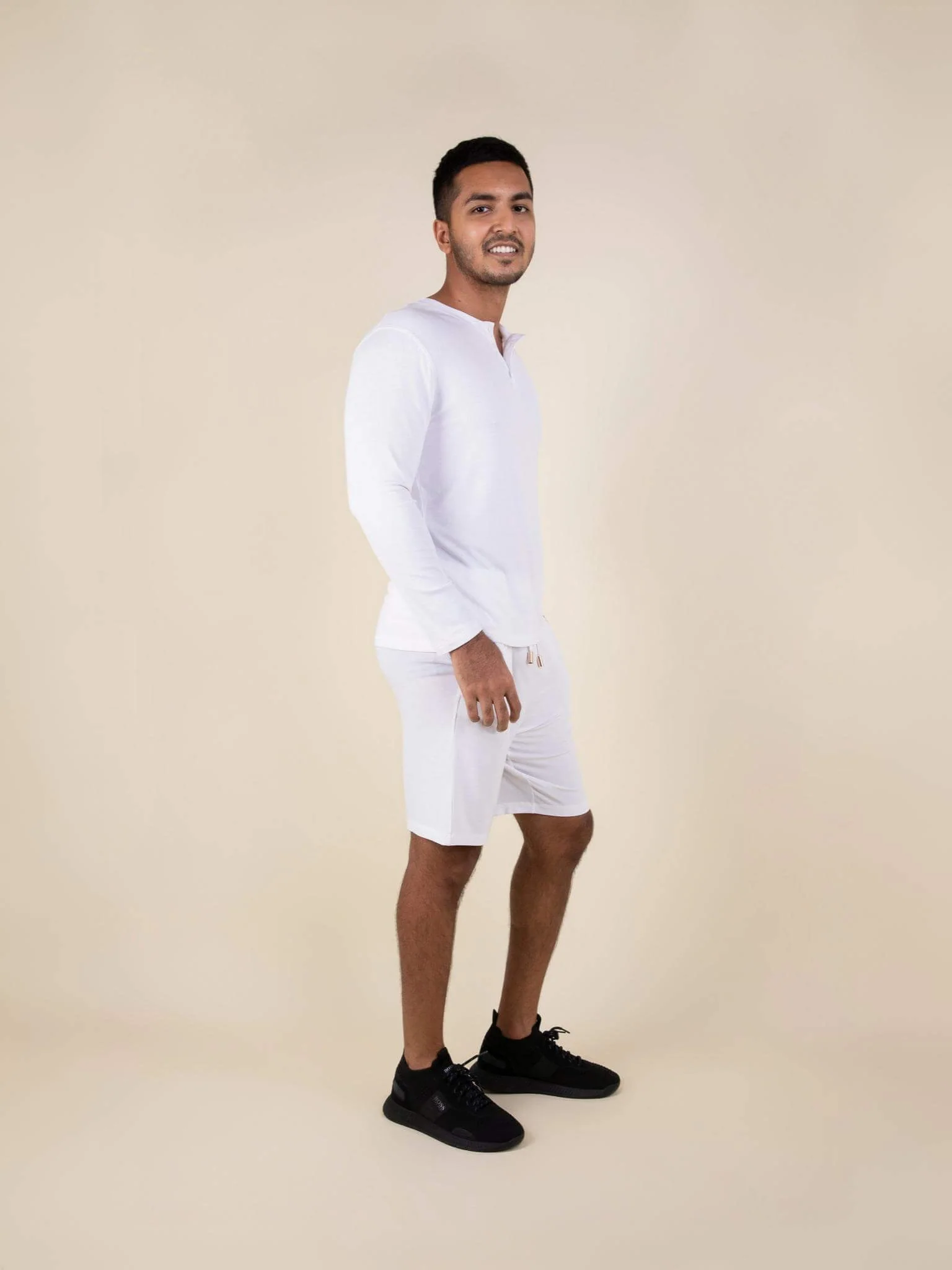 Men's Daydream Ribbed Henley Top - Image 9