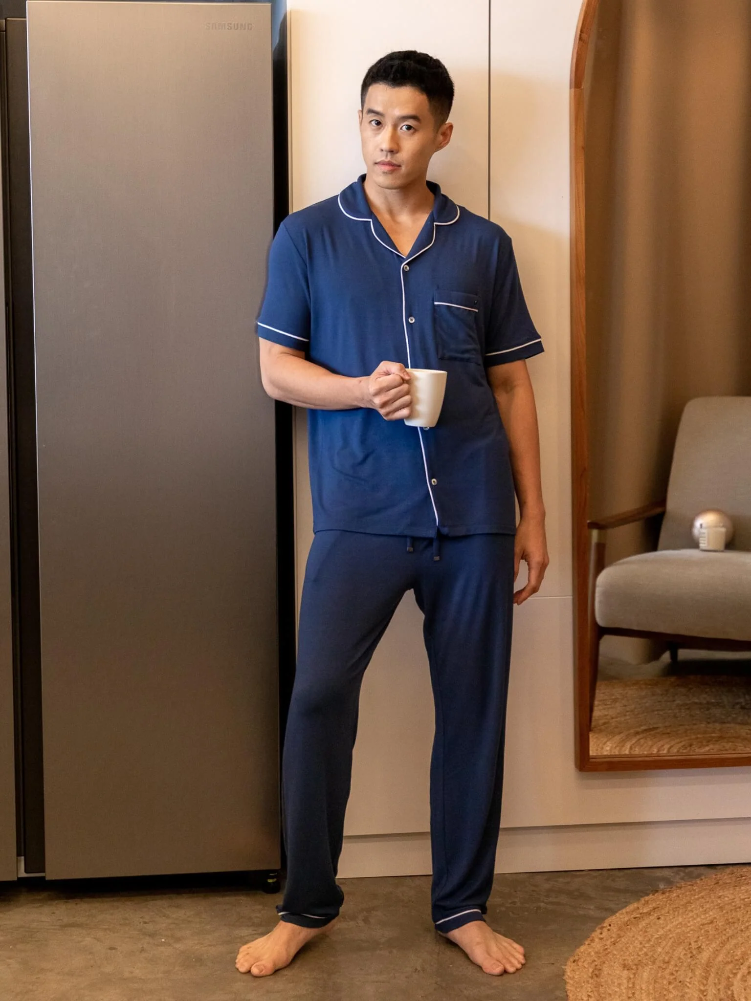 Men's Je Dors Long Pyjamas Pants - Image 5