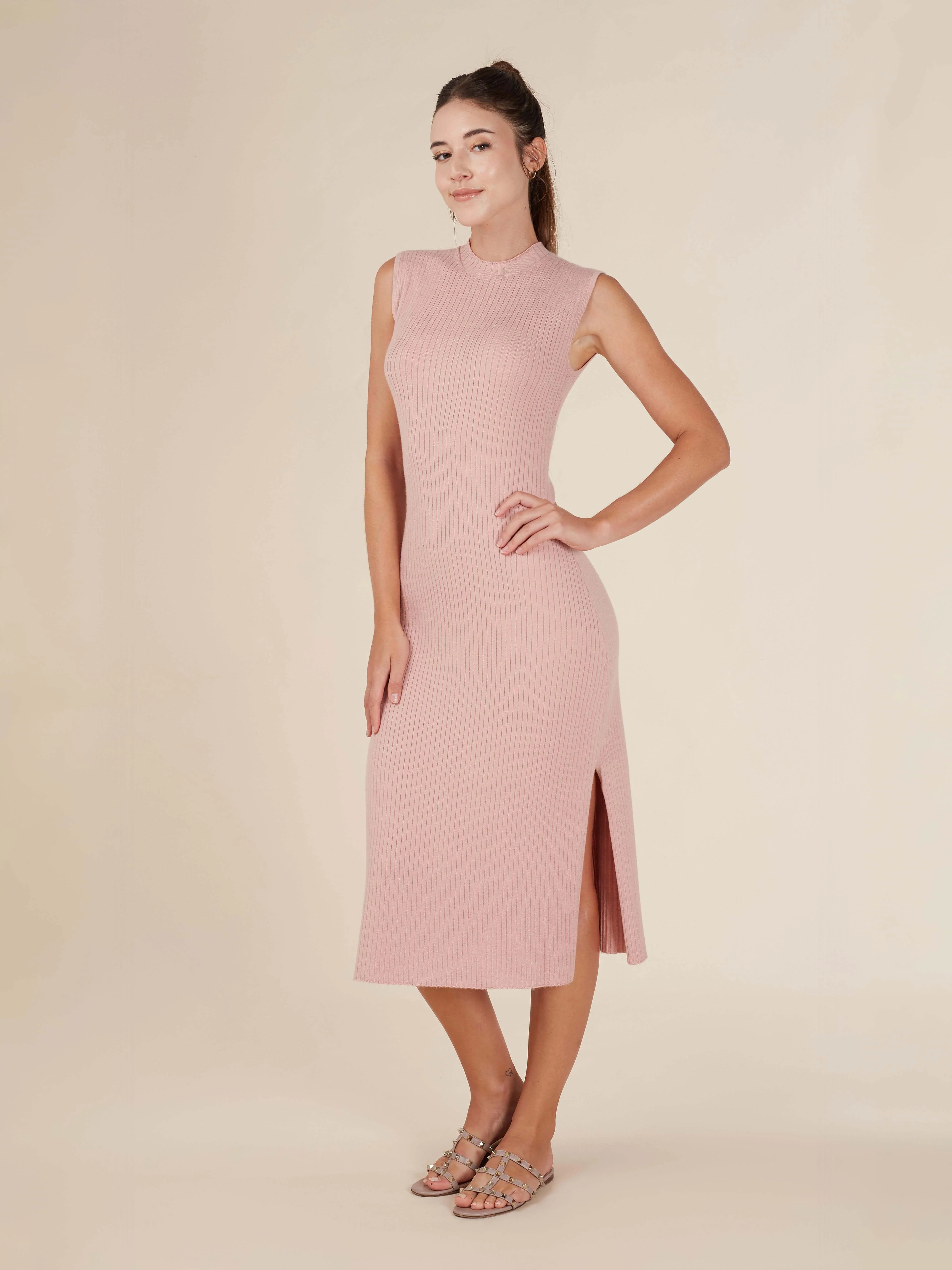 Reis Knitted Midi Dress - Image 6