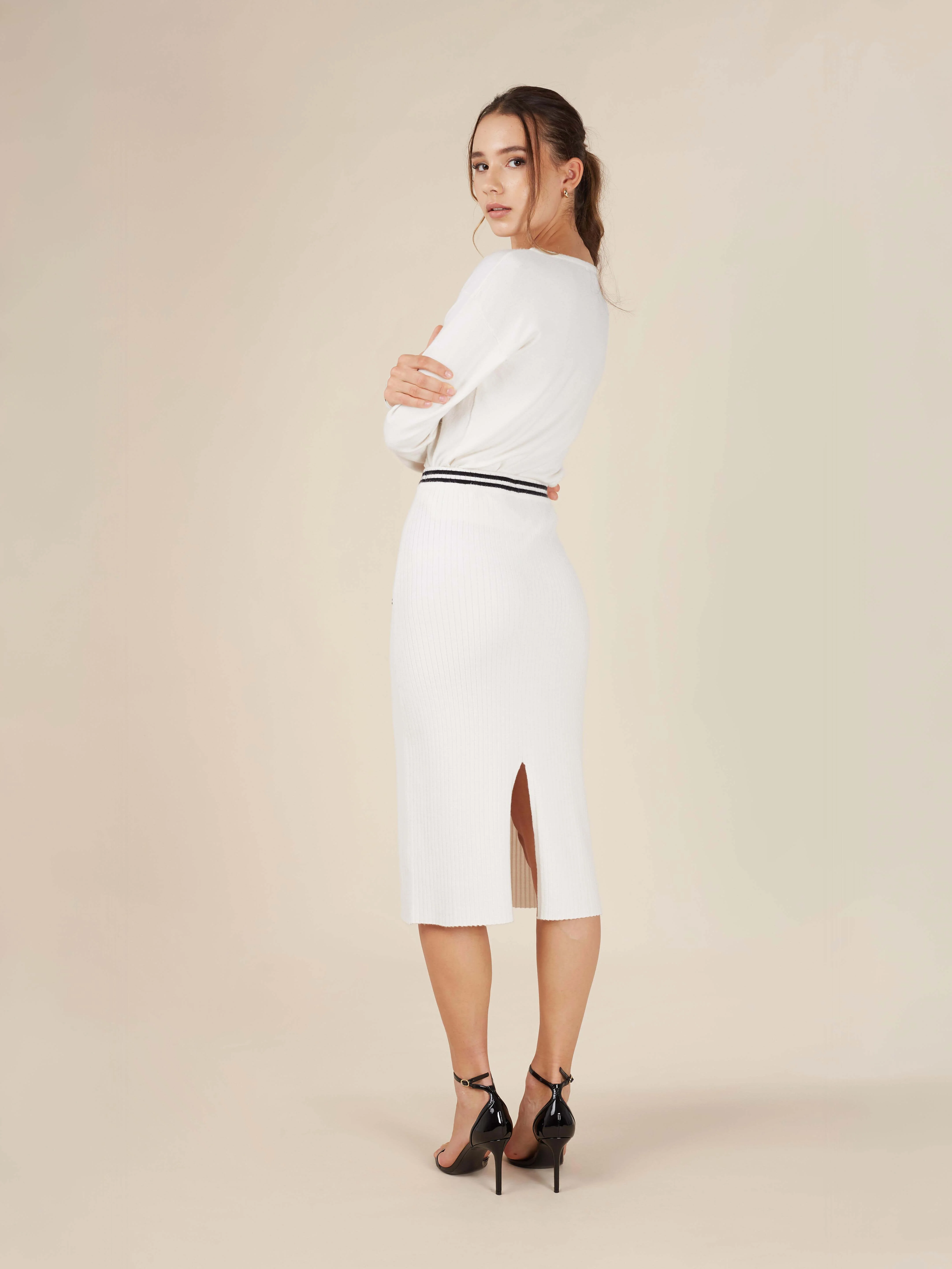 Reis Knitted Midi Skirt - Image 17