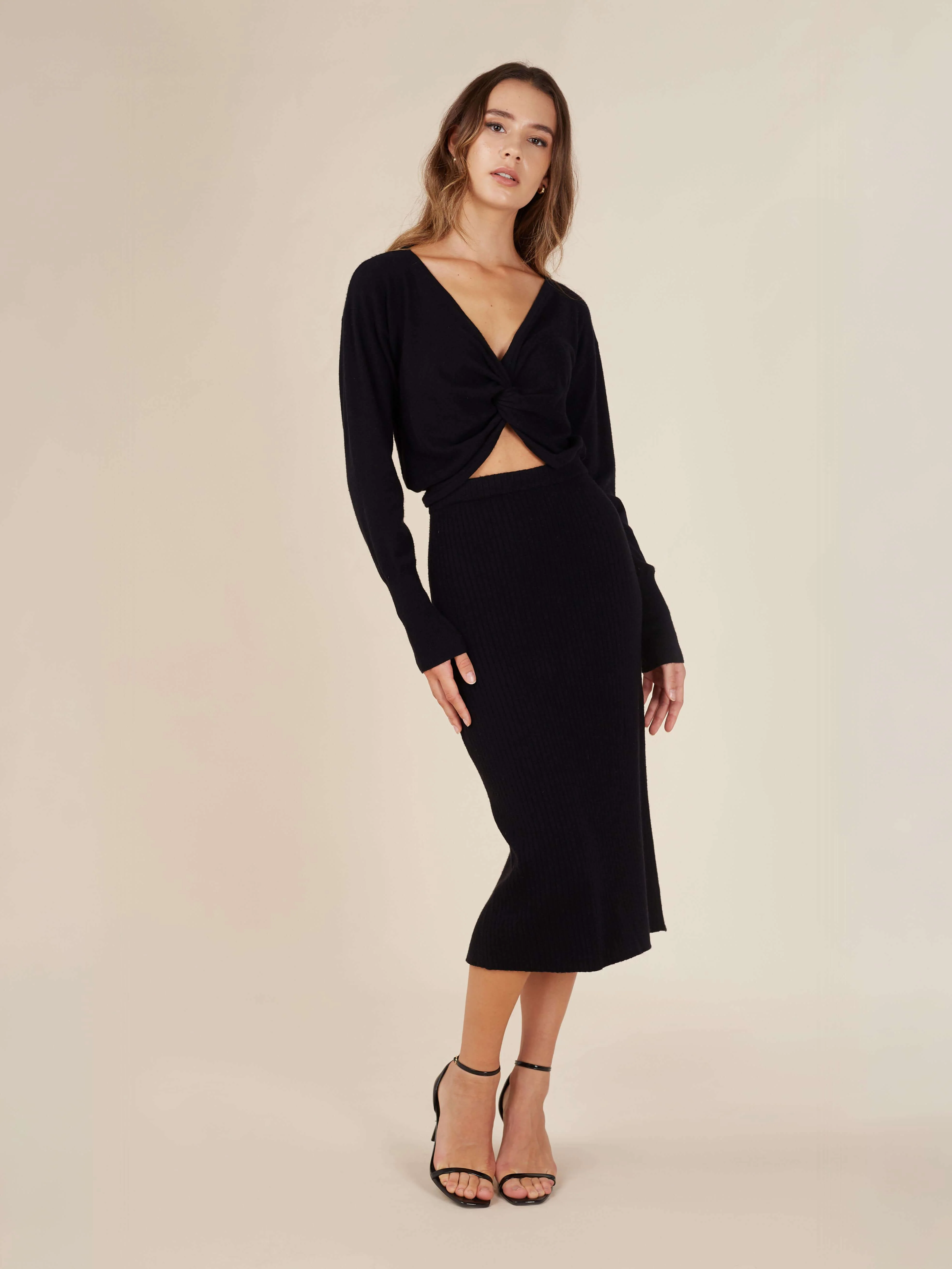Reis Knitted Midi Skirt - Image 4