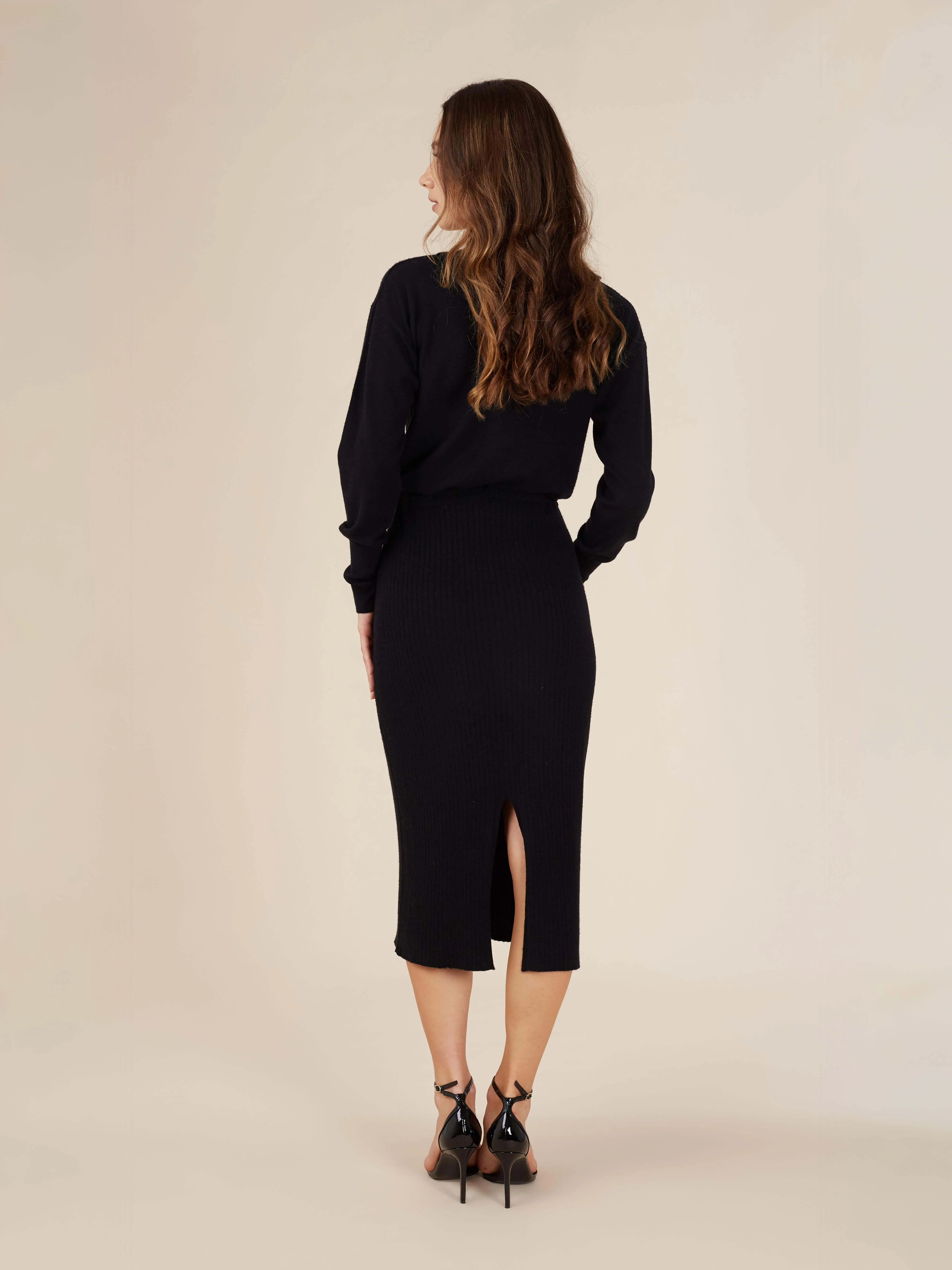 Reis Knitted Midi Skirt - Image 5