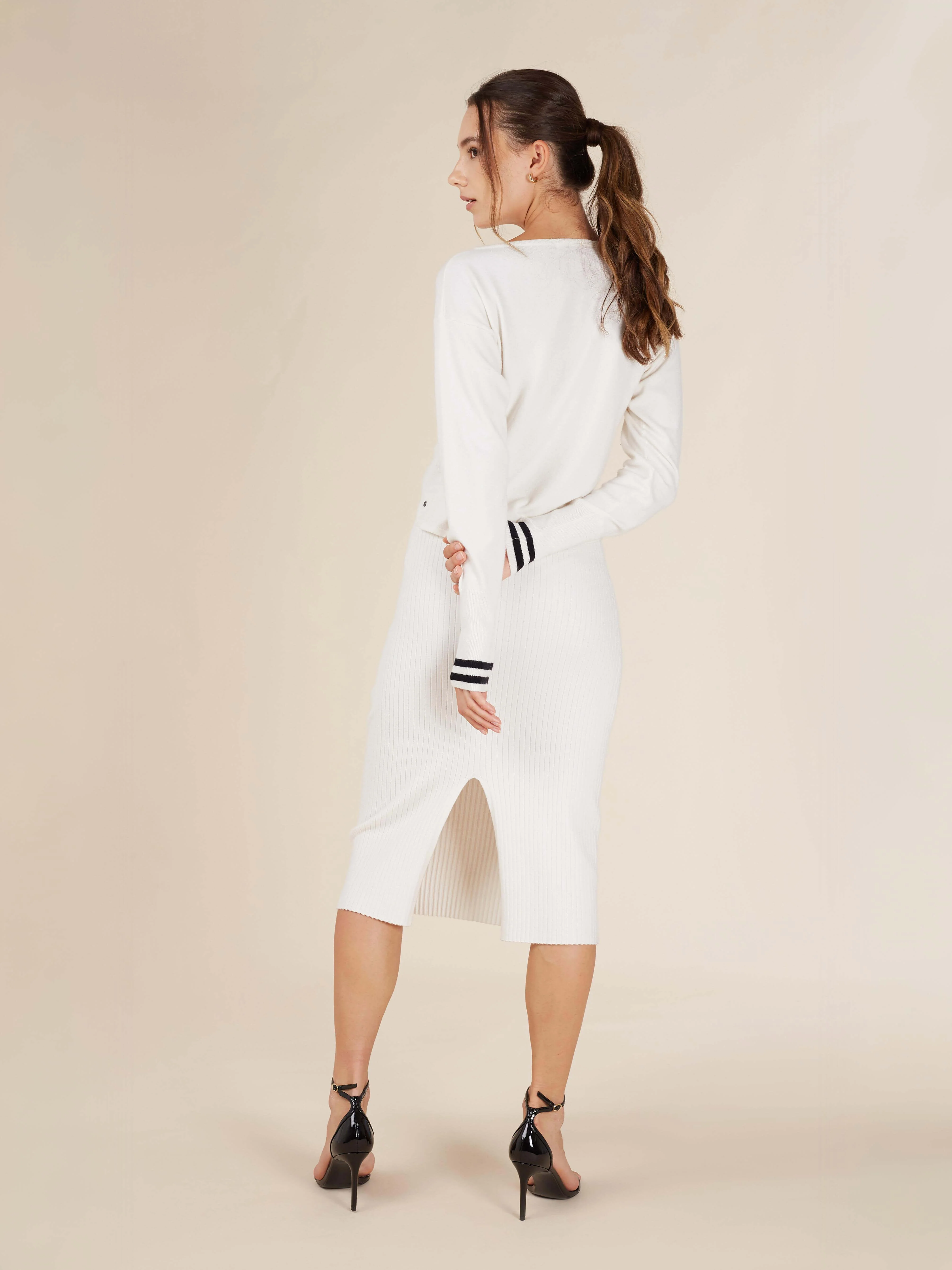 Reis Knitted Twist Front Top - Image 12