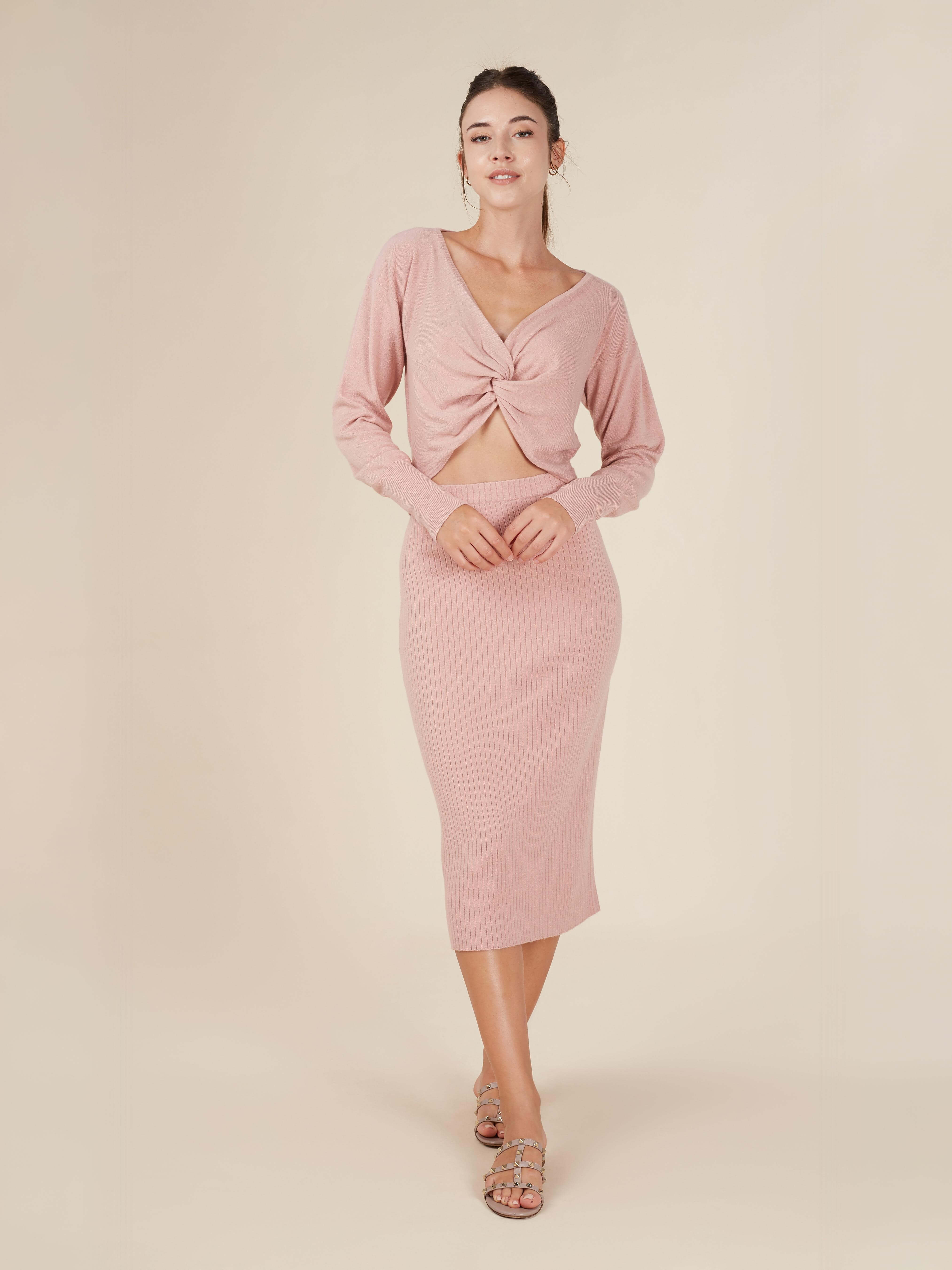 Reis Knitted Twist Front Top - Image 15
