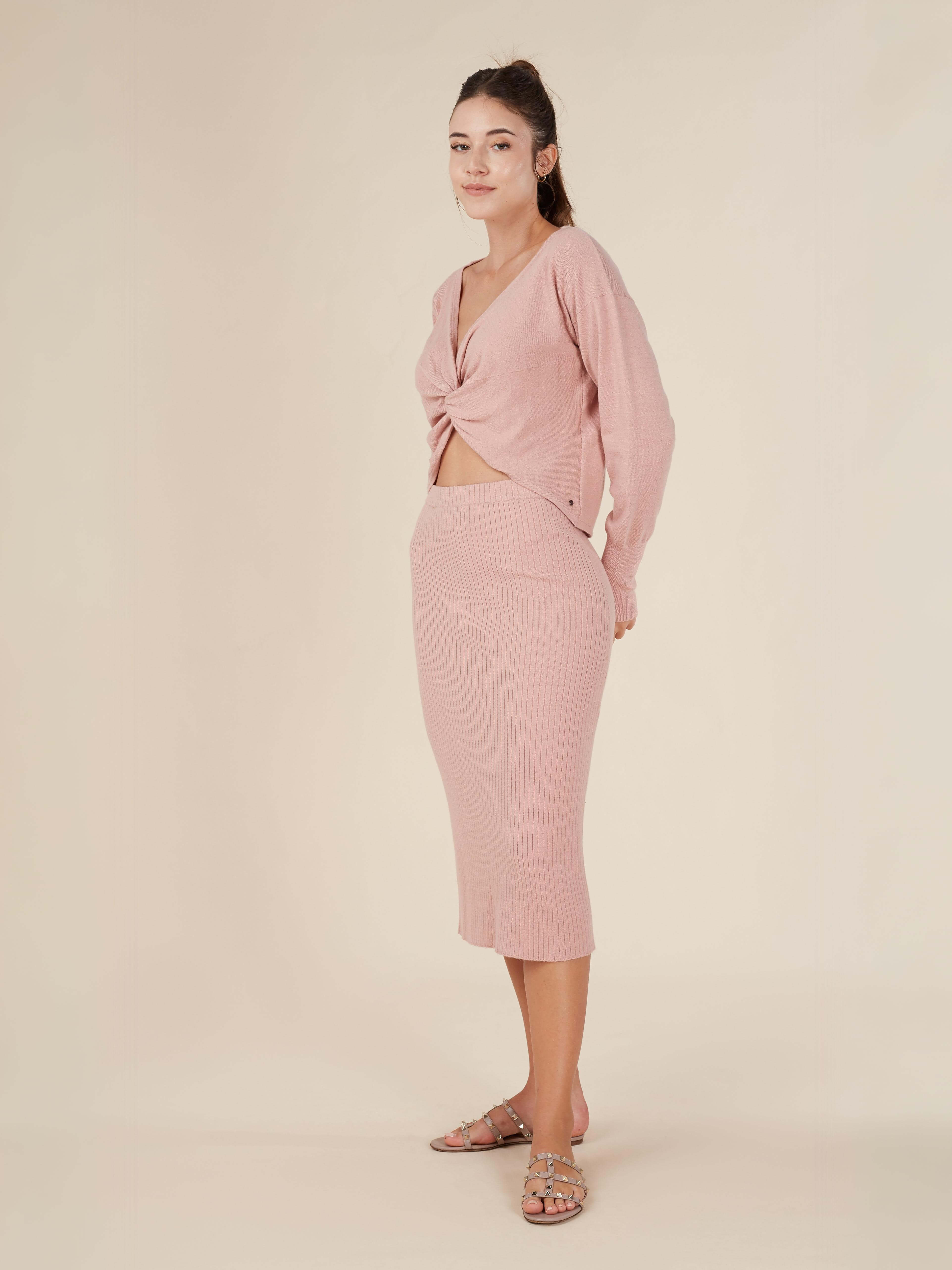 Reis Knitted Twist Front Top - Image 17