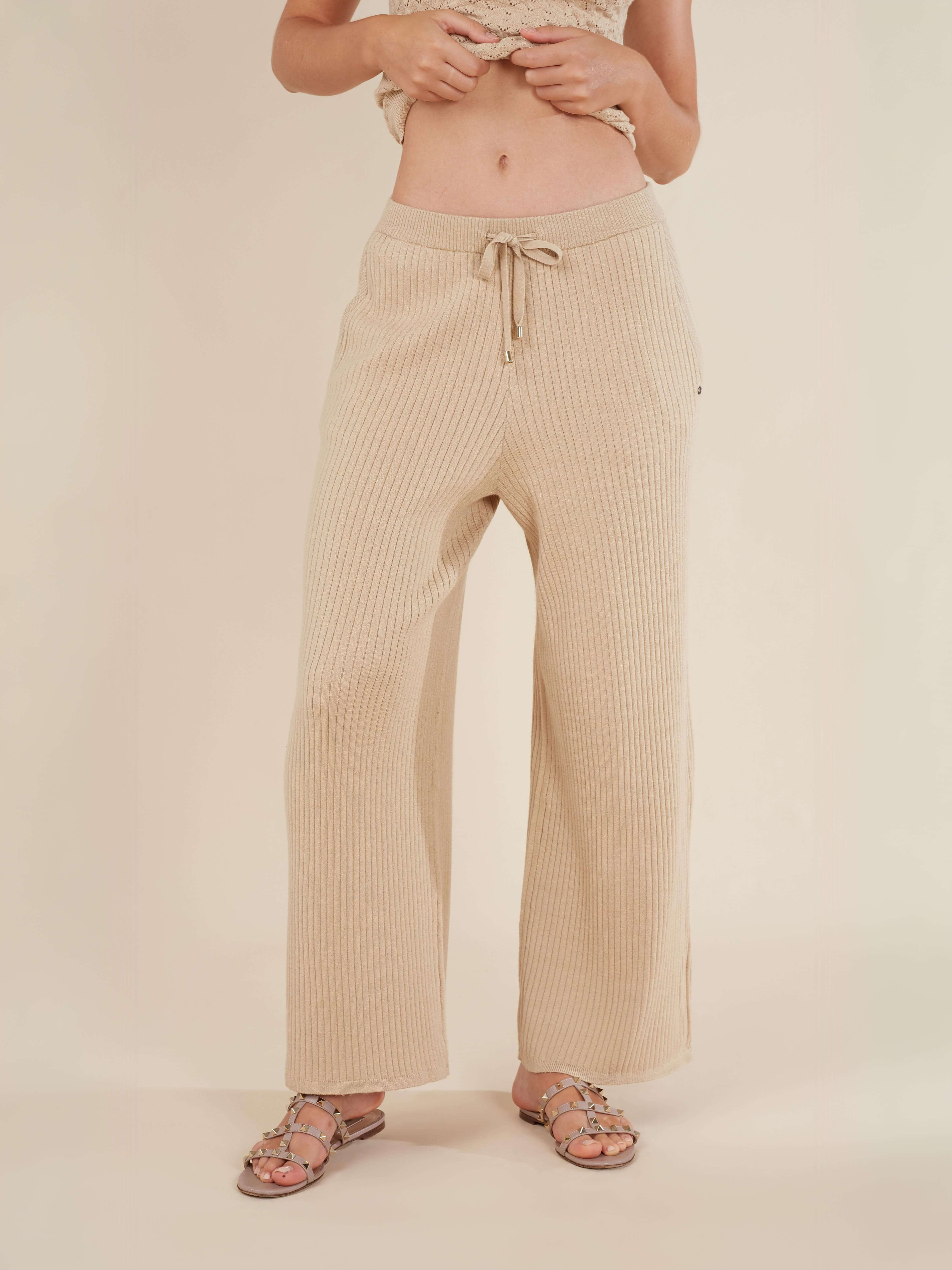 Reis Knitted Wide Leg Pants - Image 14