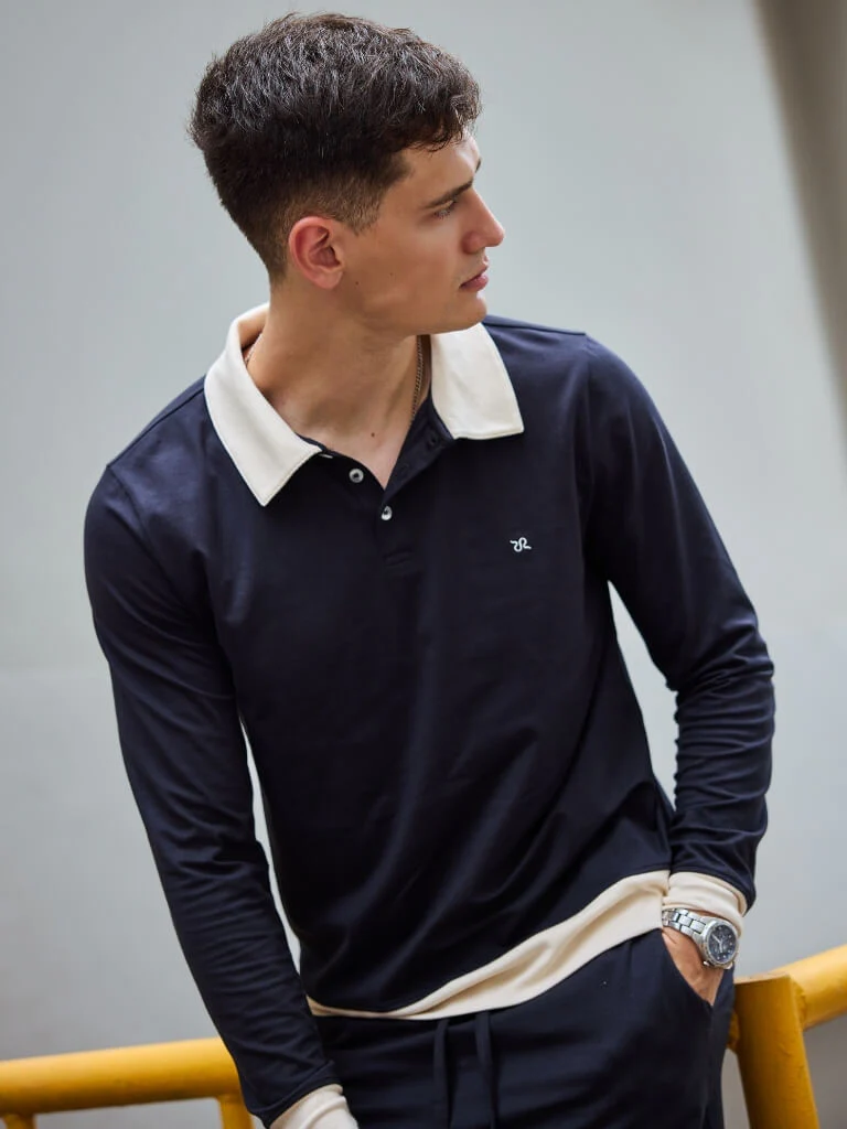 The Unisex City Polo Sweatshirt - Image 12