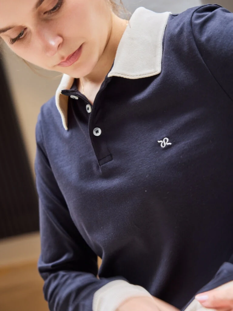 The Unisex City Polo Sweatshirt - Image 13