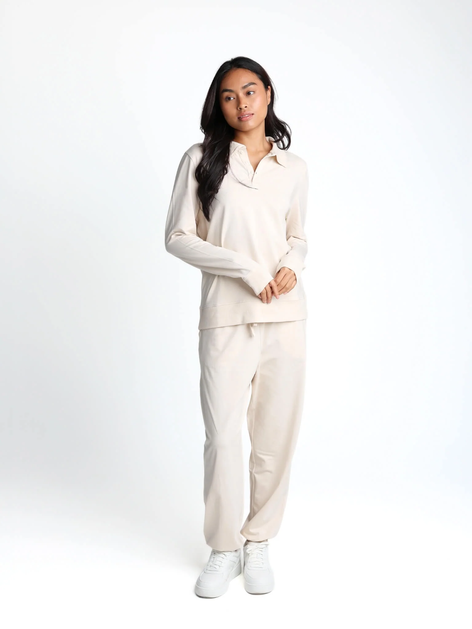 The Unisex City Polo Sweatshirt - Image 16