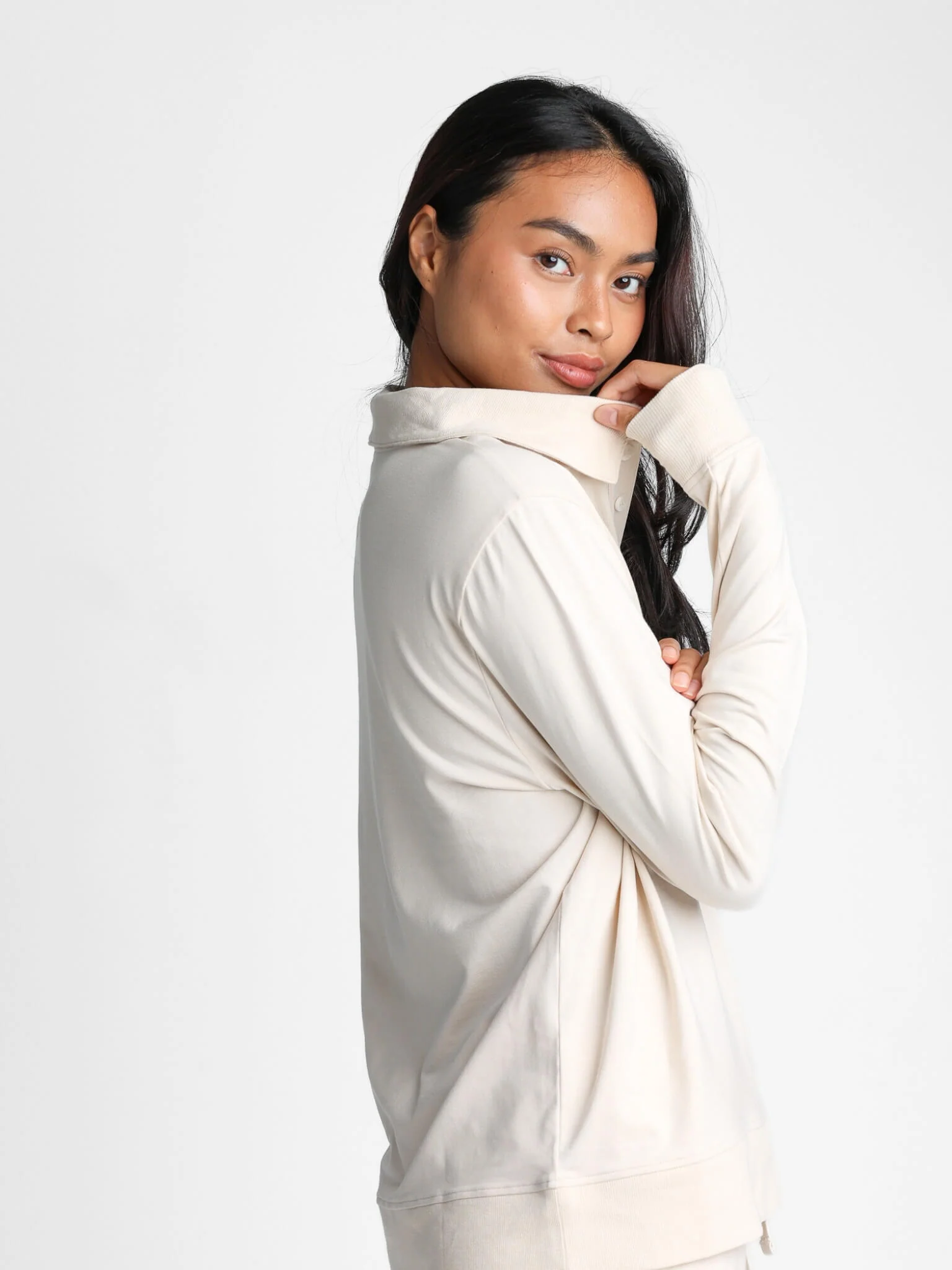 The Unisex City Polo Sweatshirt - Image 17