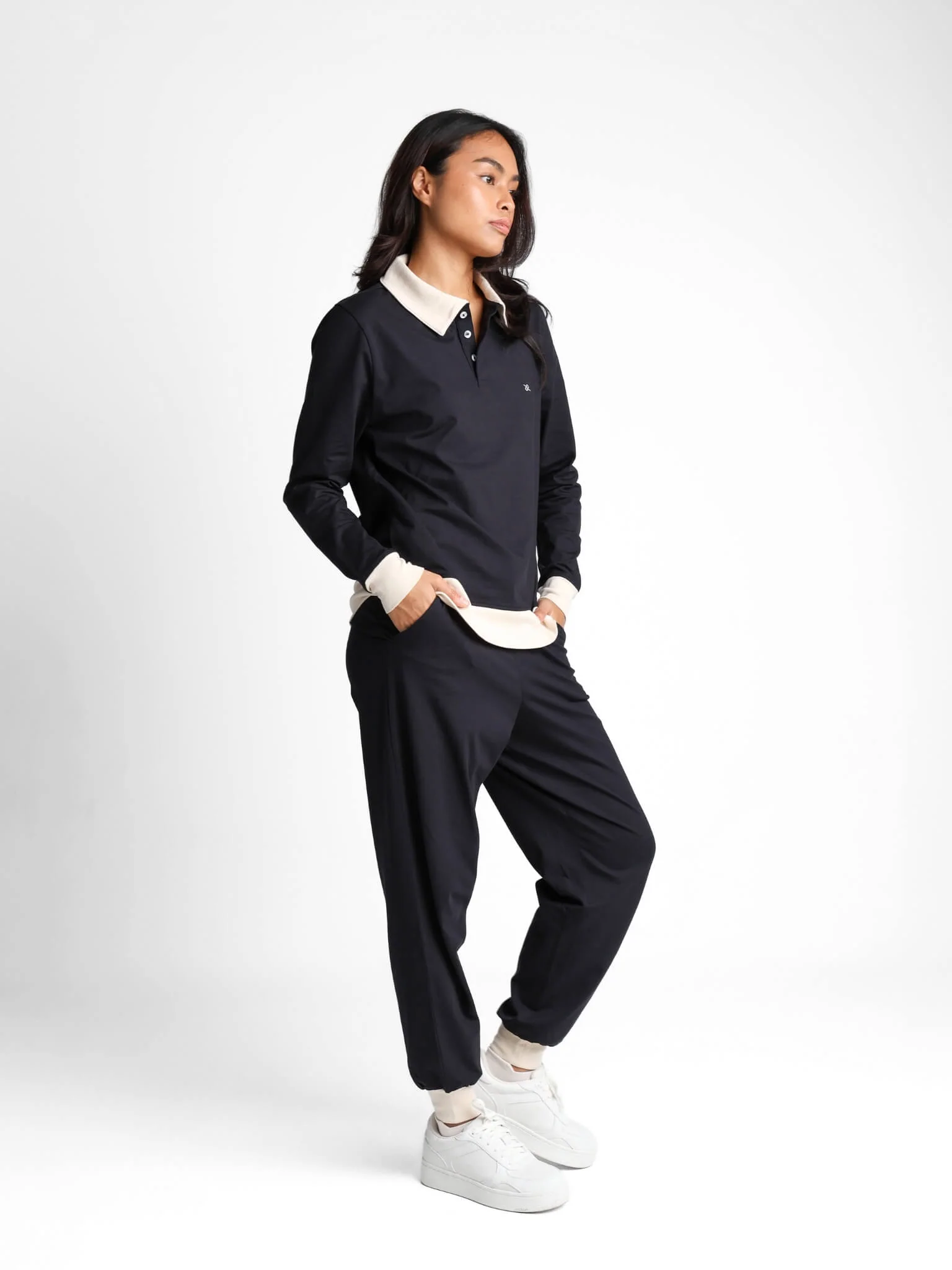 The Unisex City Polo Sweatshirt - Image 7